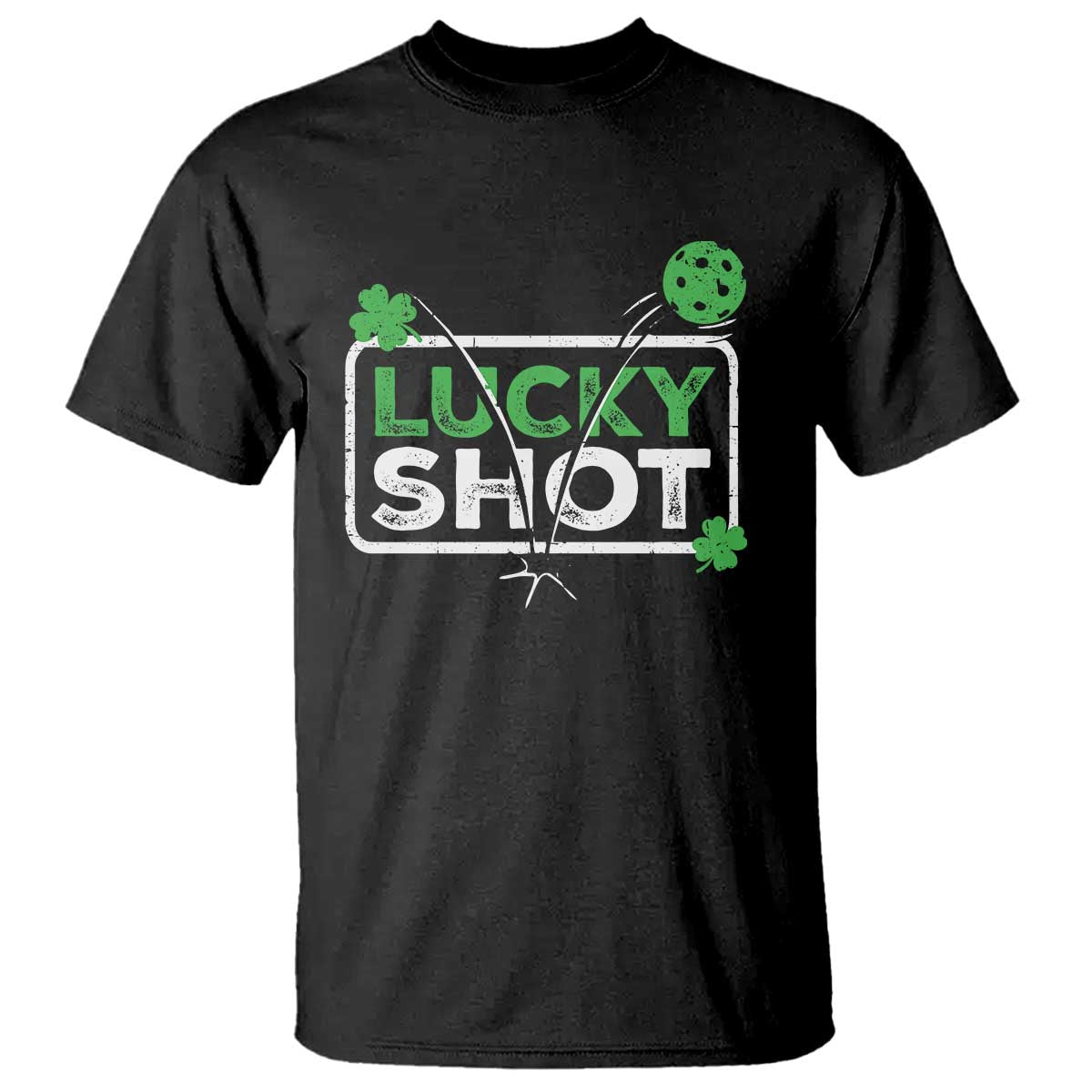 funny-st-patricks-day-pickleball-t-shirt-lucky-shot-shamrock