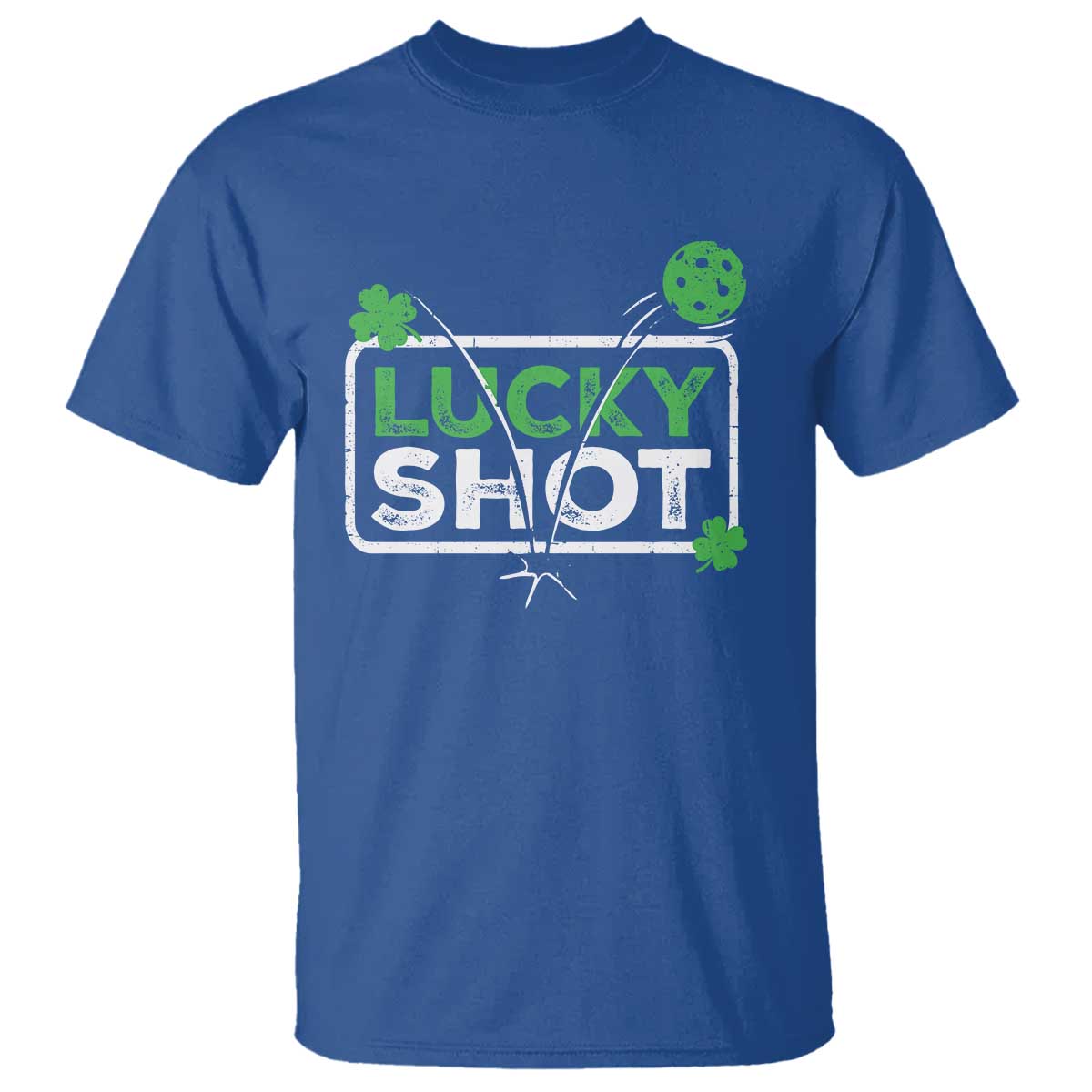 funny-st-patricks-day-pickleball-t-shirt-lucky-shot-shamrock