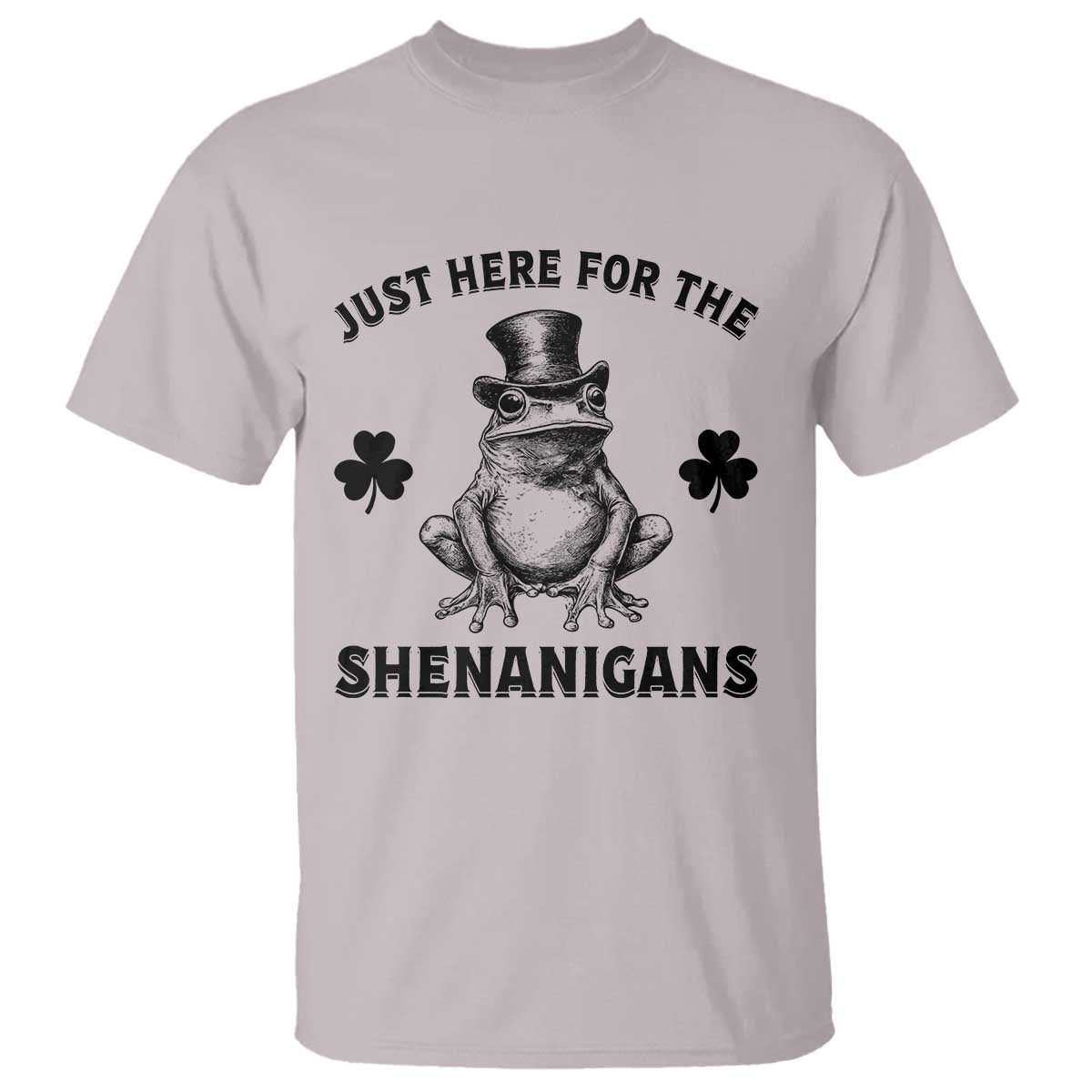 funny-st-patricks-day-just-here-for-the-shenanigans-t-shirt-frog-shamrock