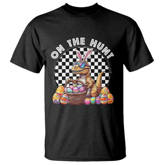 funny-easter-day-dinosaur-bunny-t-shirt-on-the-hunt-egg-hunting