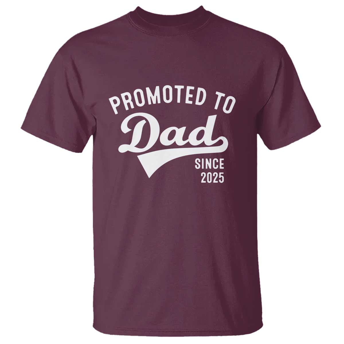 funny-new-dad-promoted-to-dad-since-2025-t-shirt-baby-announcement