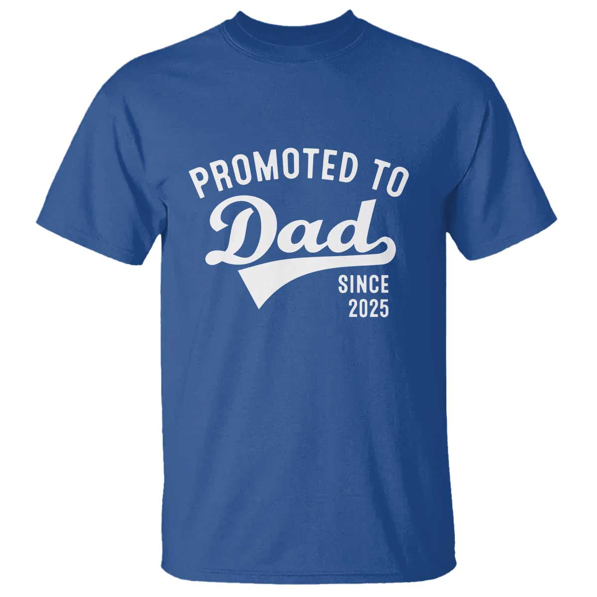 funny-new-dad-promoted-to-dad-since-2025-t-shirt-baby-announcement