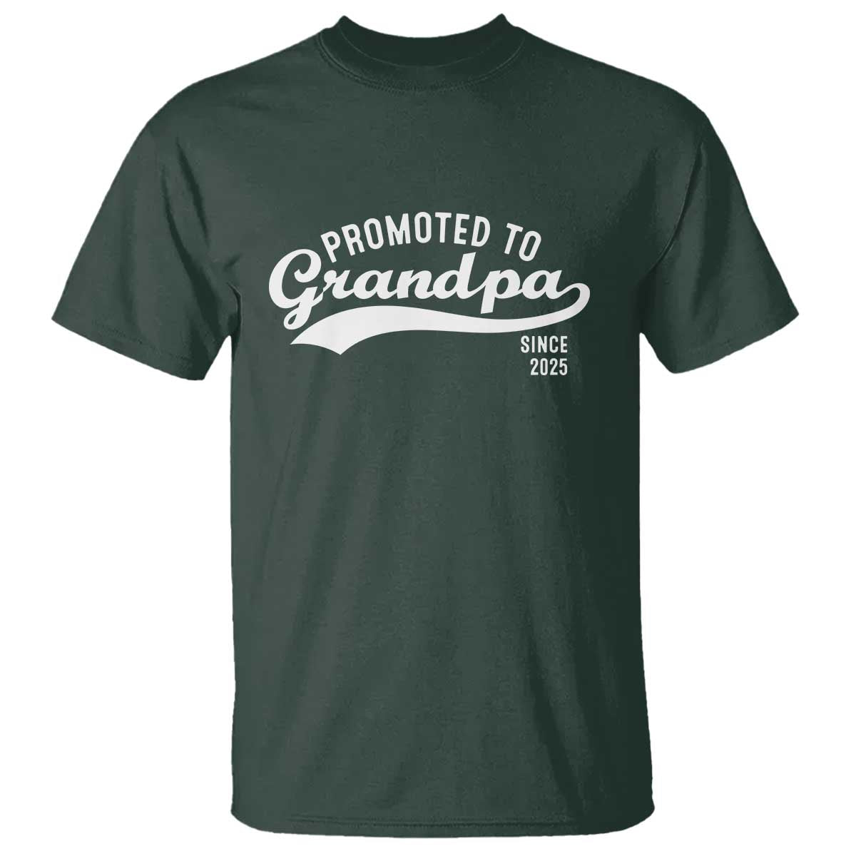 funny-new-grandpa-promoted-to-grandpa-since-2025-t-shirt-baby-announcement