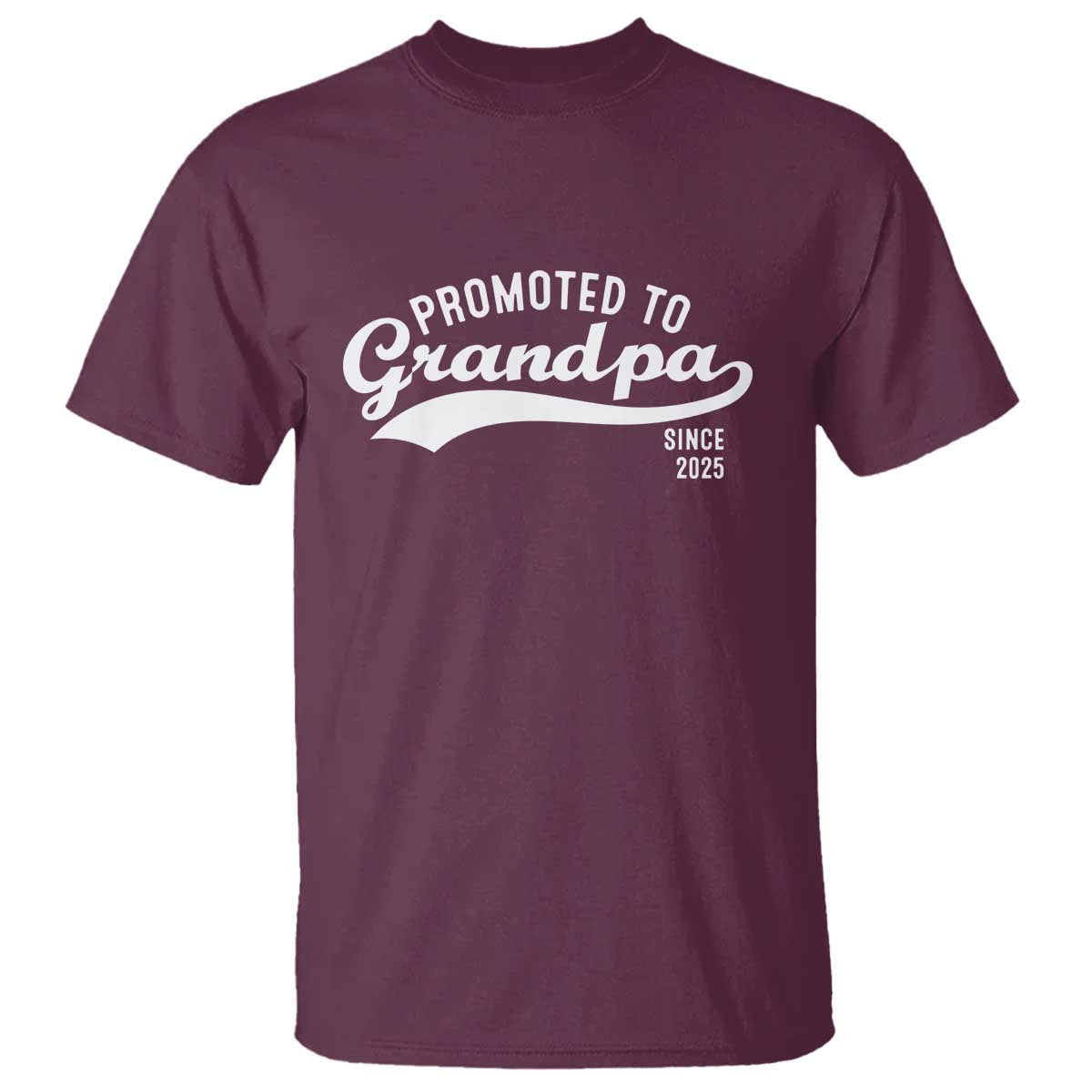 funny-new-grandpa-promoted-to-grandpa-since-2025-t-shirt-baby-announcement