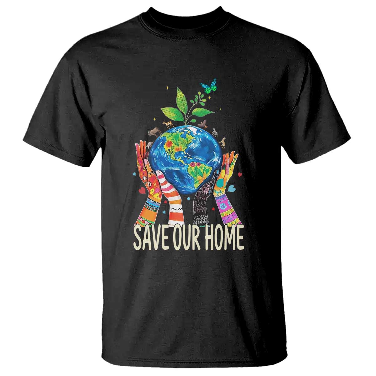 save-our-home-animals-wildlife-conservation-earth-day-t-shirt