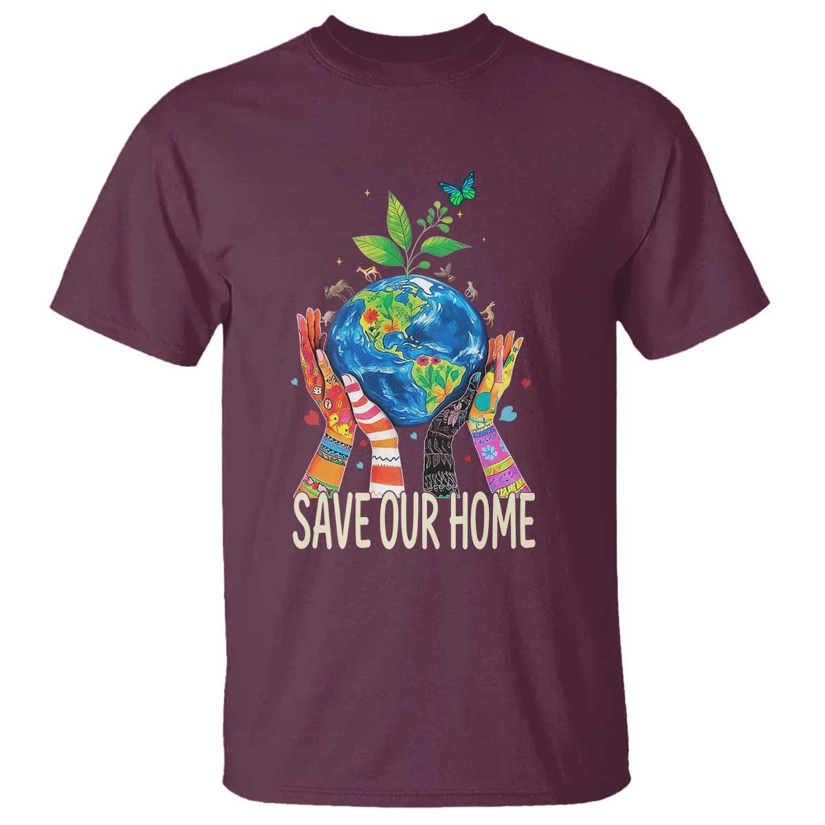 save-our-home-animals-wildlife-conservation-earth-day-t-shirt