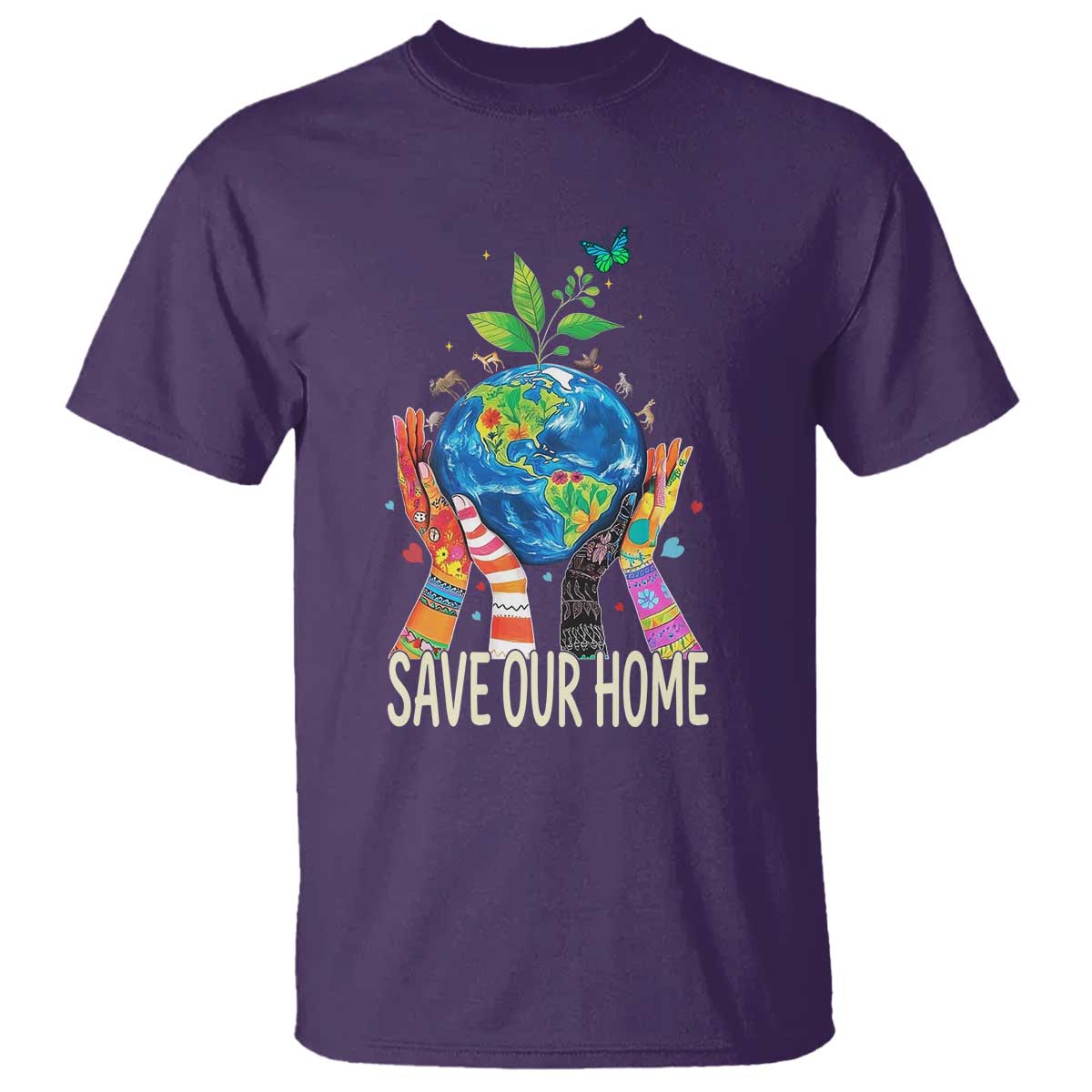 save-our-home-animals-wildlife-conservation-earth-day-t-shirt