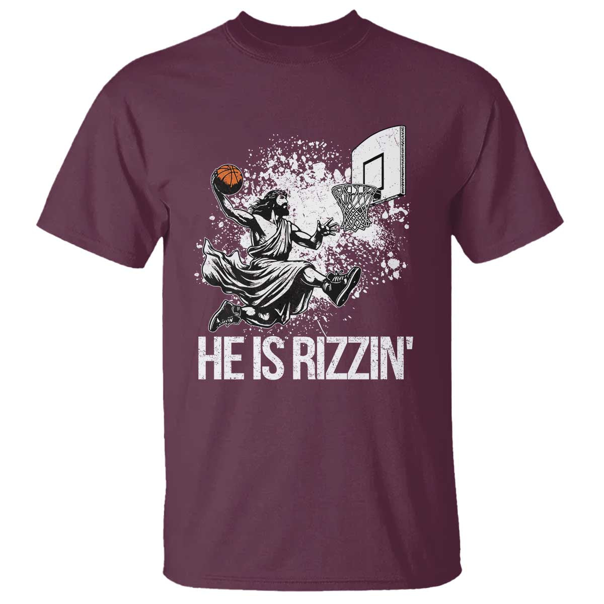 funny-jesus-basketball-t-shirt-he-is-rizzin-sport-player-meme
