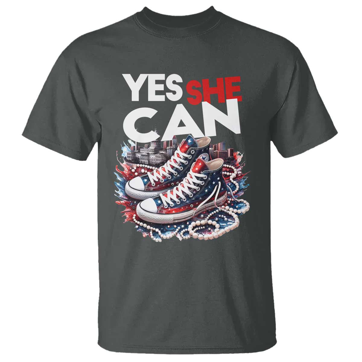 harris-2024-t-shirt-yes-she-can-chucks-and-pearls-american-flag