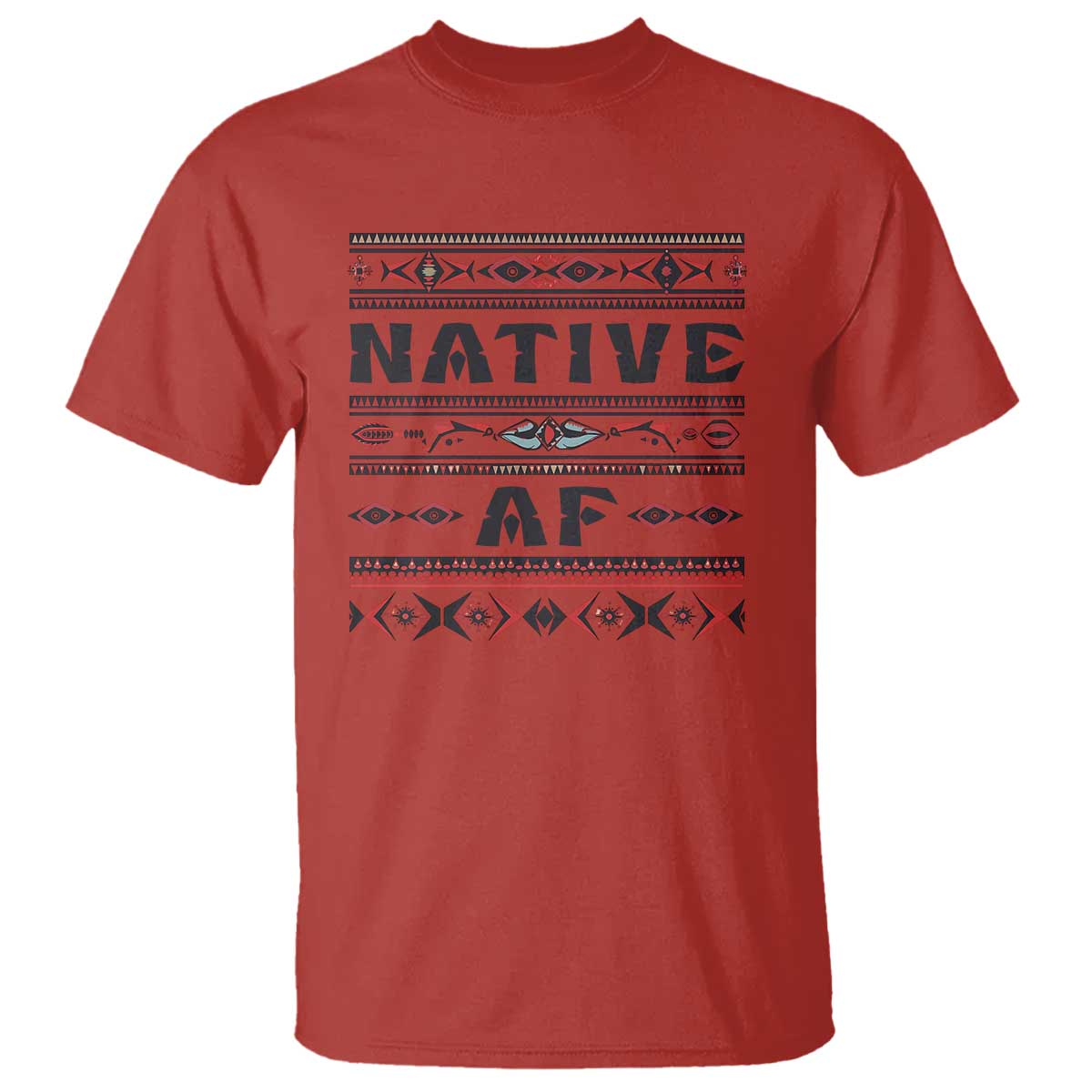 native-american-indian-t-shirt-native-af-vintage-beadwork-indigenous-pride