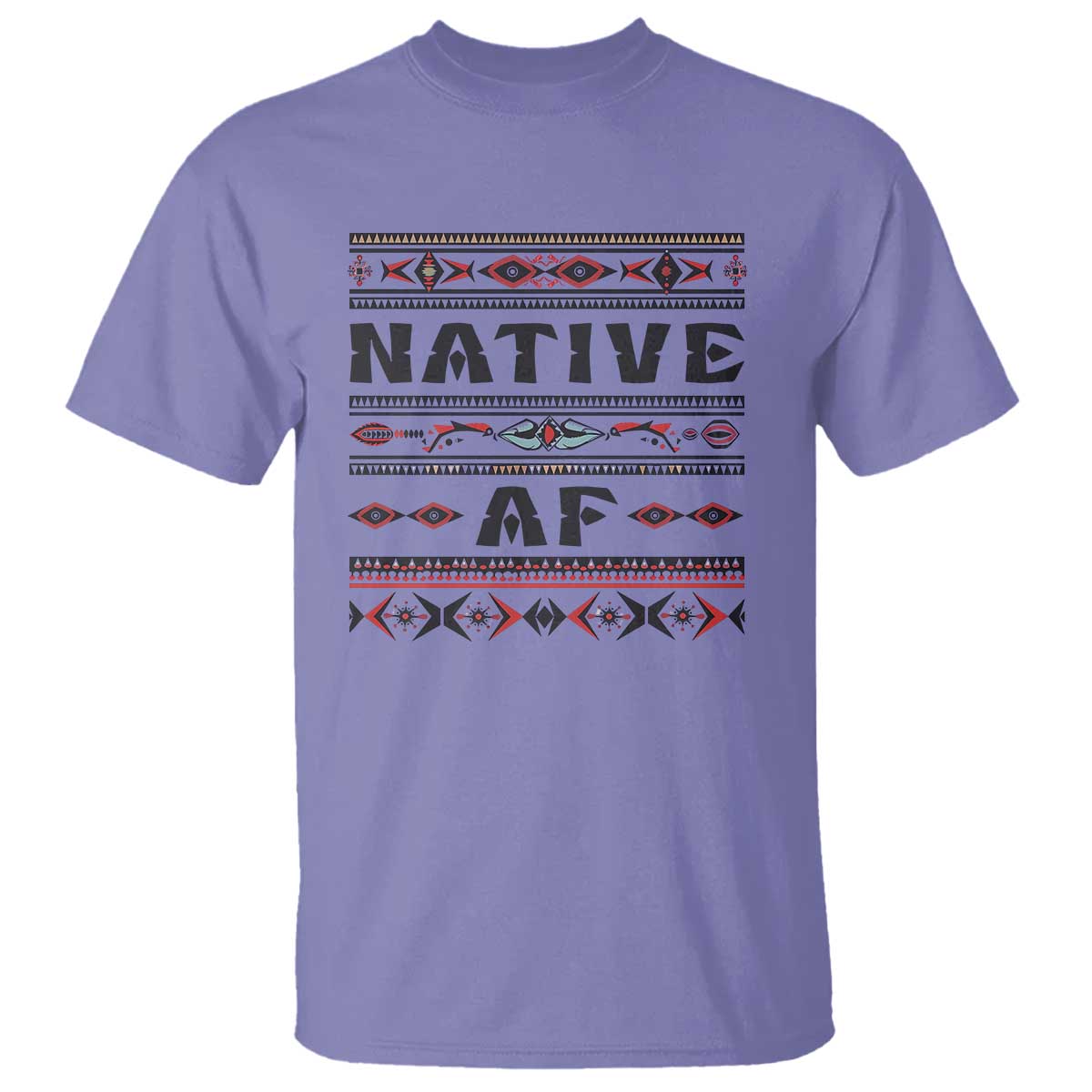native-american-indian-t-shirt-native-af-vintage-beadwork-indigenous-pride