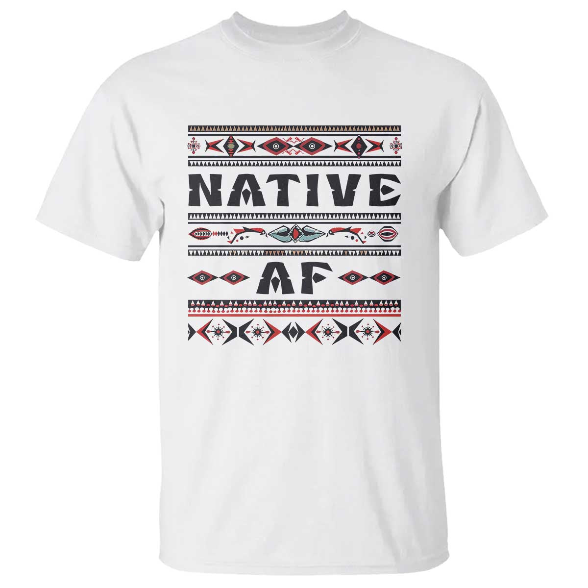 native-american-indian-t-shirt-native-af-vintage-beadwork-indigenous-pride
