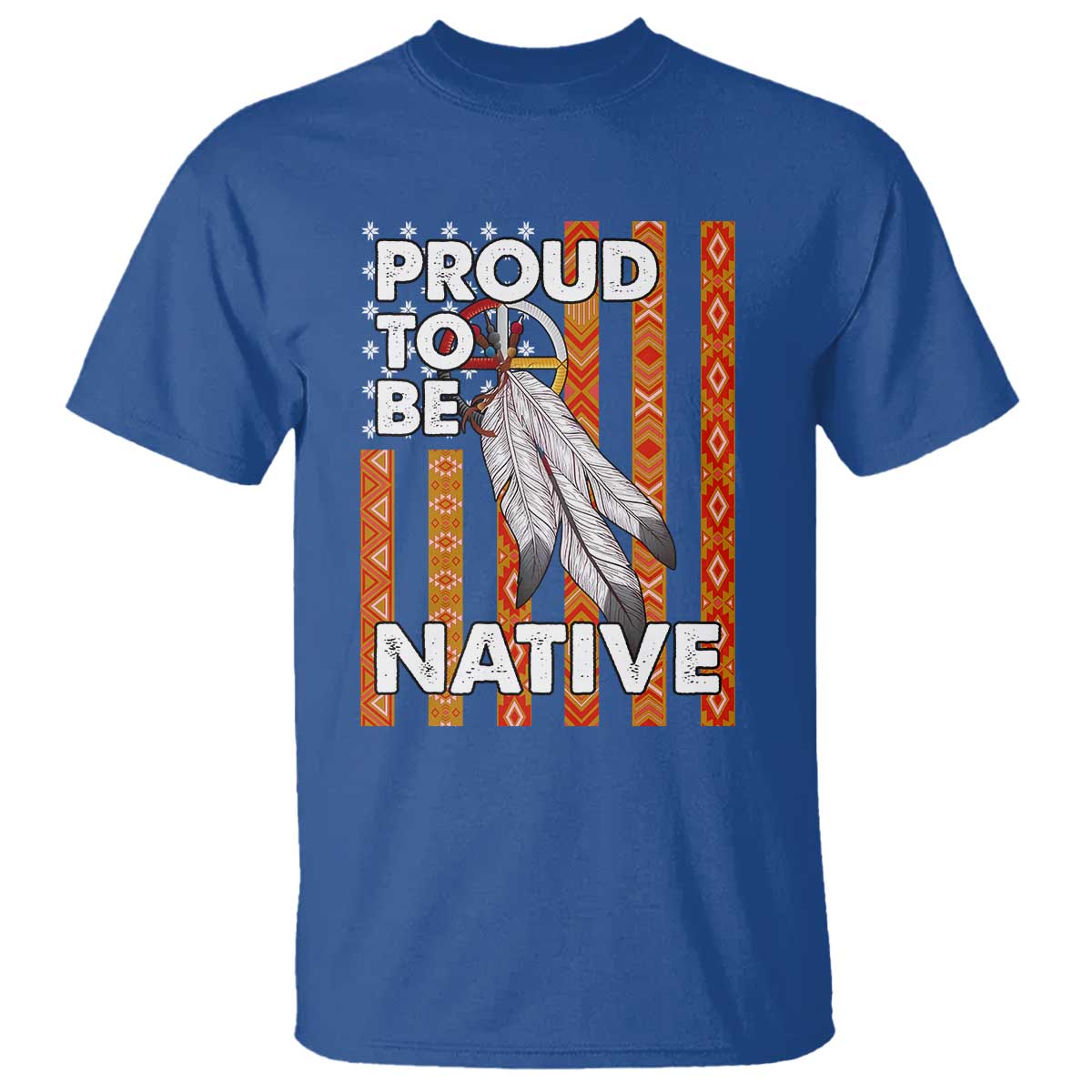native-american-t-shirt-proud-to-be-native-american-flag-tribal-prints-medicine-wheel
