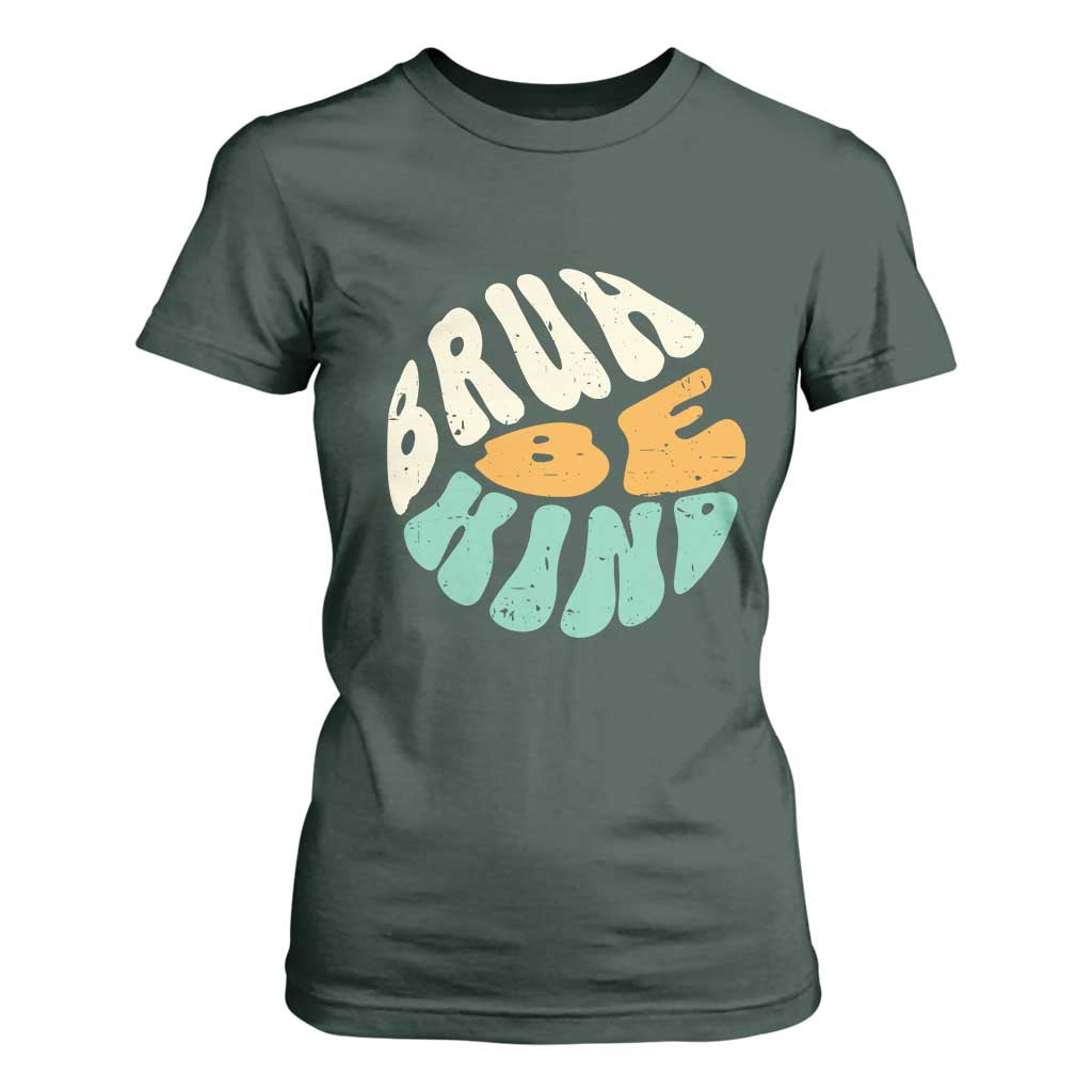 Bullying Prevention T Shirt For Women Unity Day Bruh Be Kind Kindness Orange Shirt