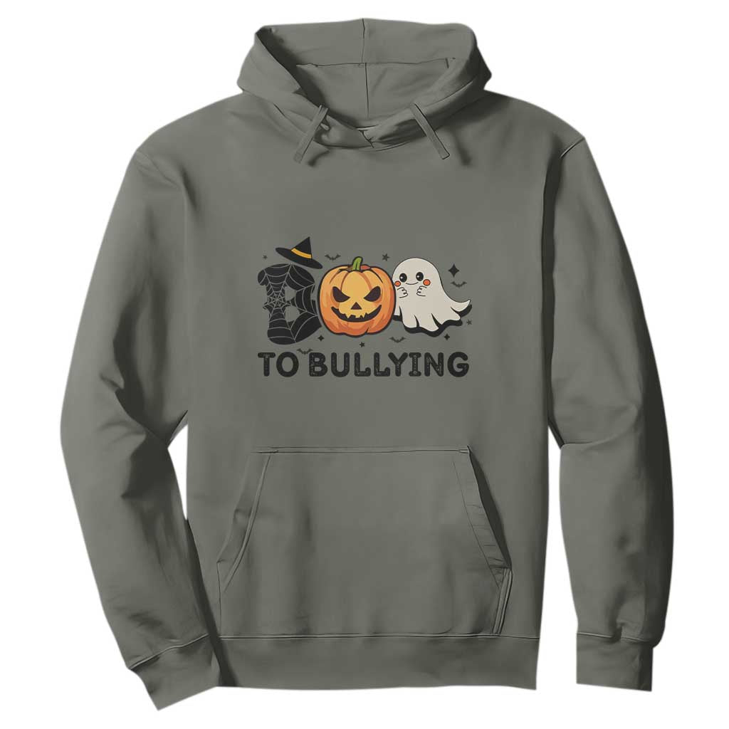 Halloween Unity Day Hoodie Boo To Bullying Bullying Prevention Ghost Pumpkin