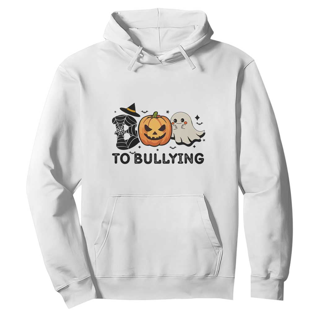 Halloween Unity Day Hoodie Boo To Bullying Bullying Prevention Ghost Pumpkin