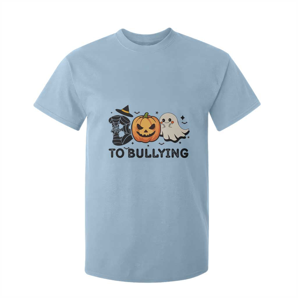 Halloween Unity Day T Shirt For Kid Boo To Bullying Bullying Prevention Ghost Pumpkin