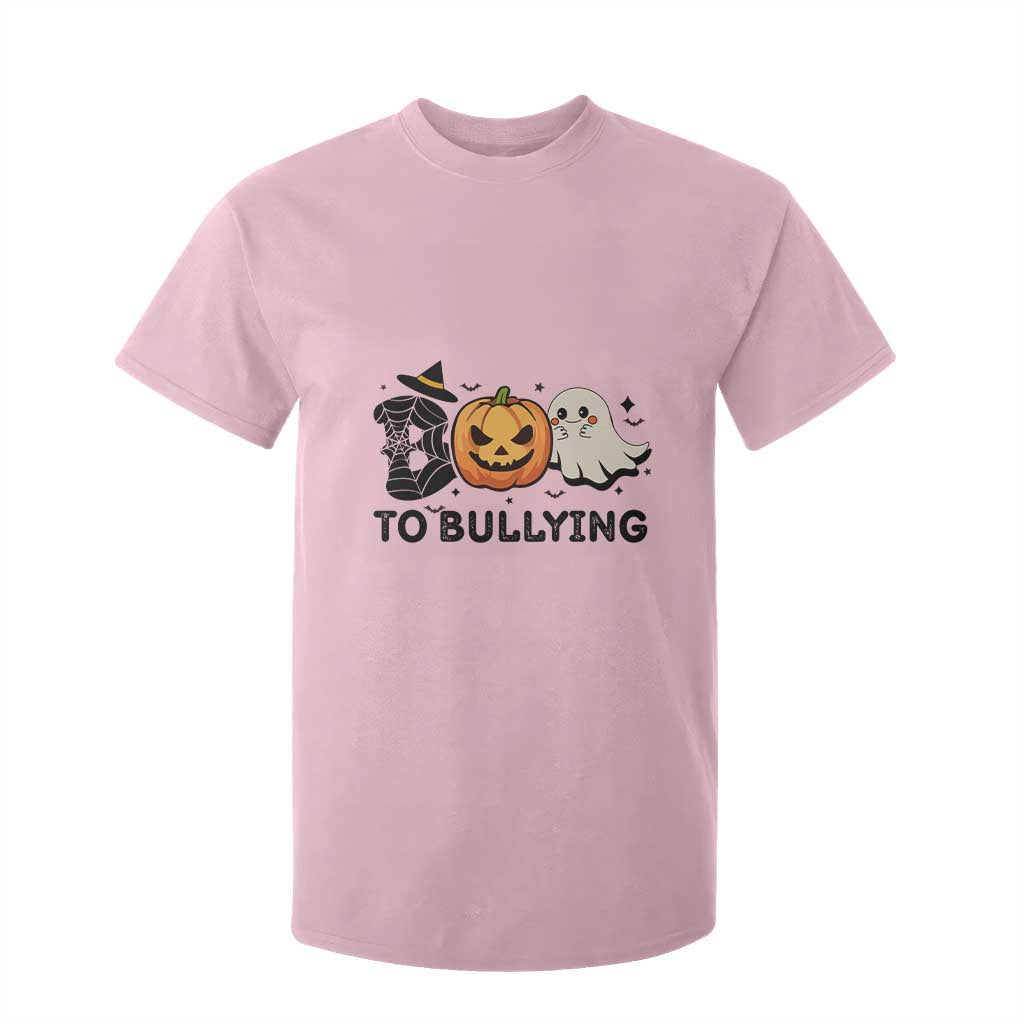 Halloween Unity Day T Shirt For Kid Boo To Bullying Bullying Prevention Ghost Pumpkin