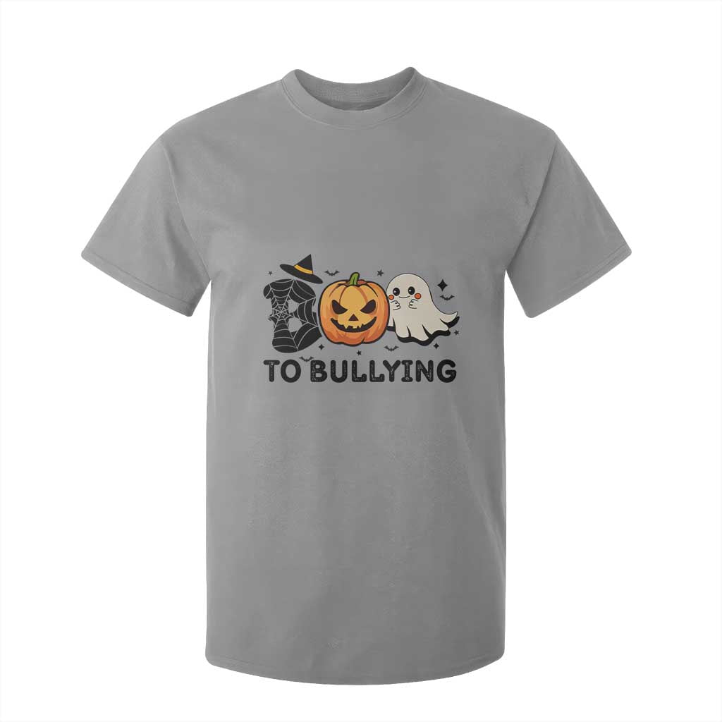 Halloween Unity Day T Shirt For Kid Boo To Bullying Bullying Prevention Ghost Pumpkin