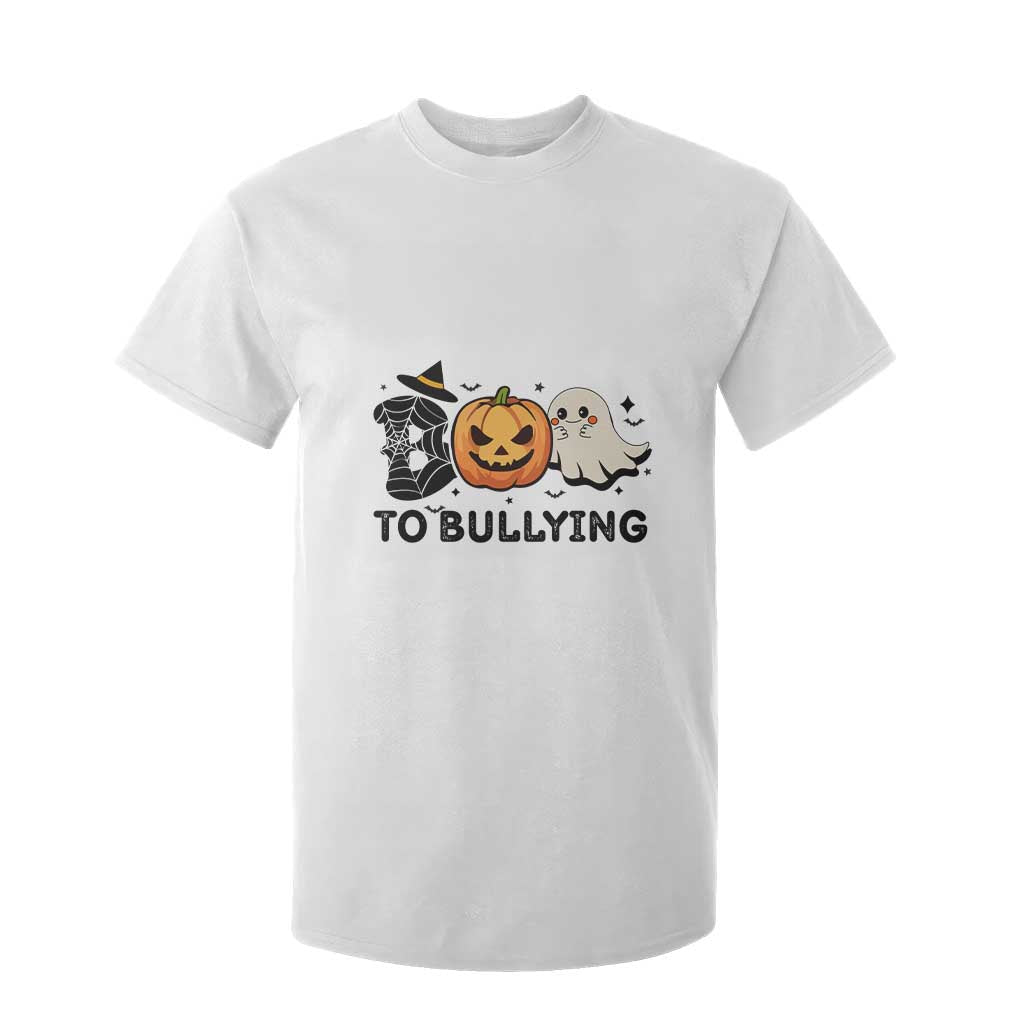 Halloween Unity Day T Shirt For Kid Boo To Bullying Bullying Prevention Ghost Pumpkin