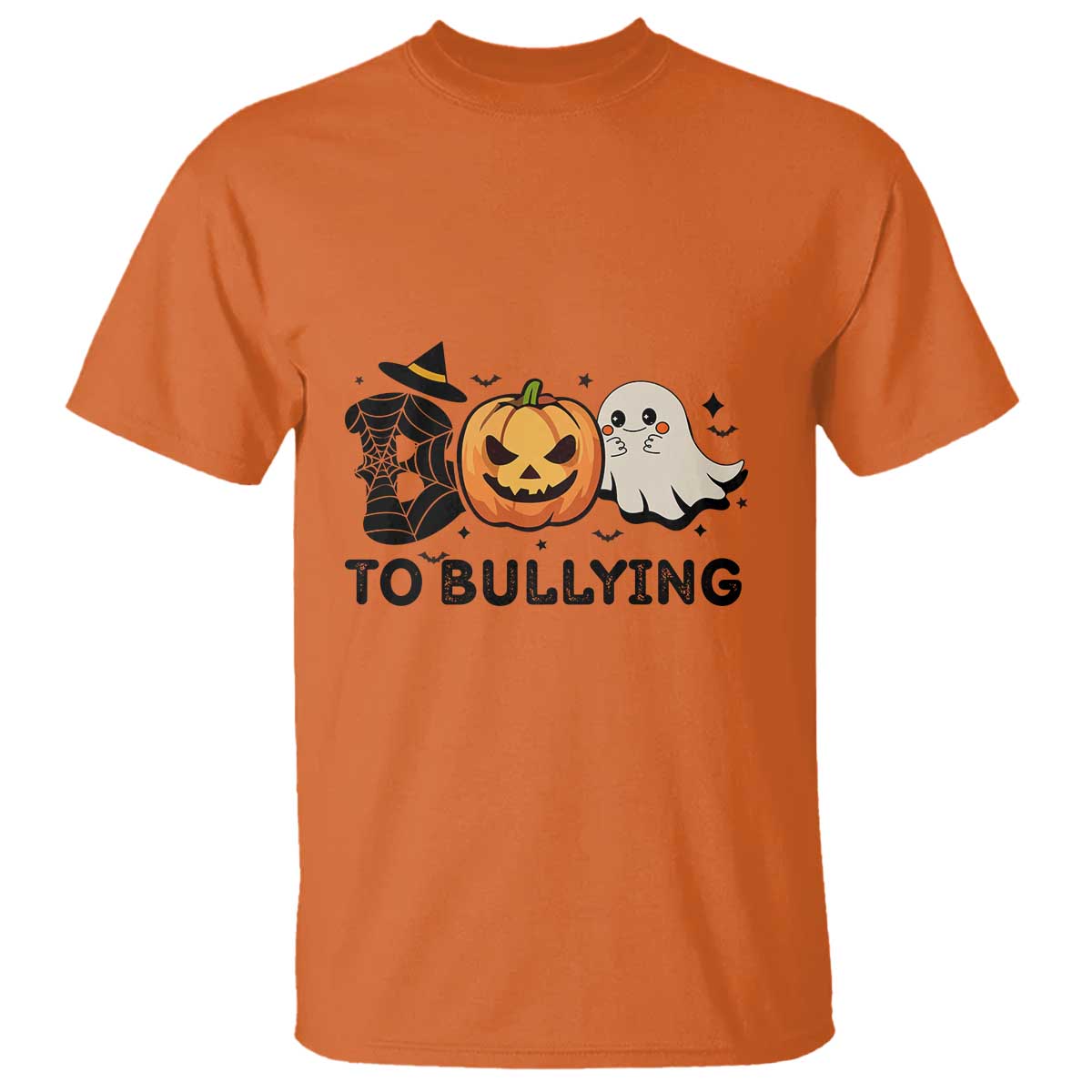 Halloween Unity Day T Shirt Boo To Bullying Bullying Prevention Ghost Pumpkin