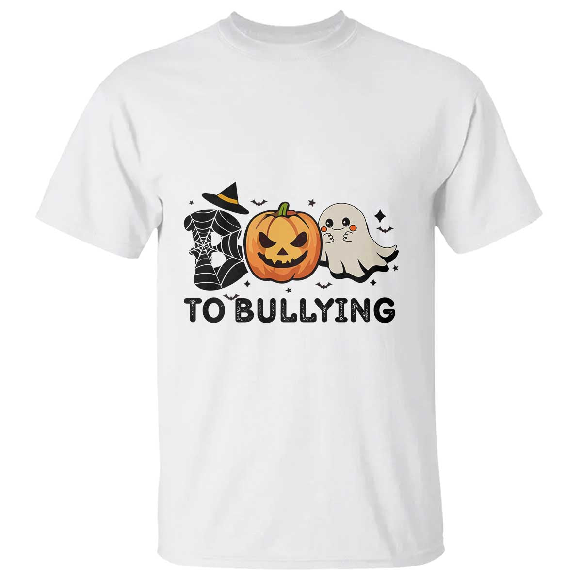 Halloween Unity Day T Shirt Boo To Bullying Bullying Prevention Ghost Pumpkin