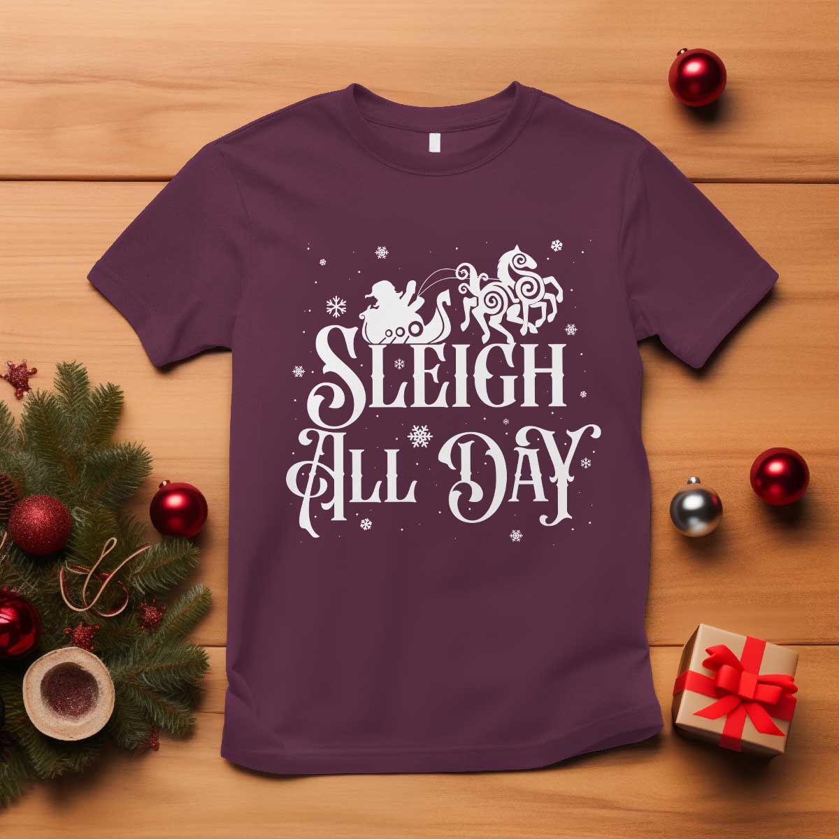 funny-christmas-viking-t-shirt-sleigh-all-day-sleipnir-longship-santa