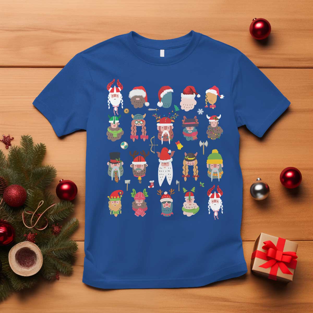 funny-christmas-viking-t-shirt-nordic-cute-viking-warriors