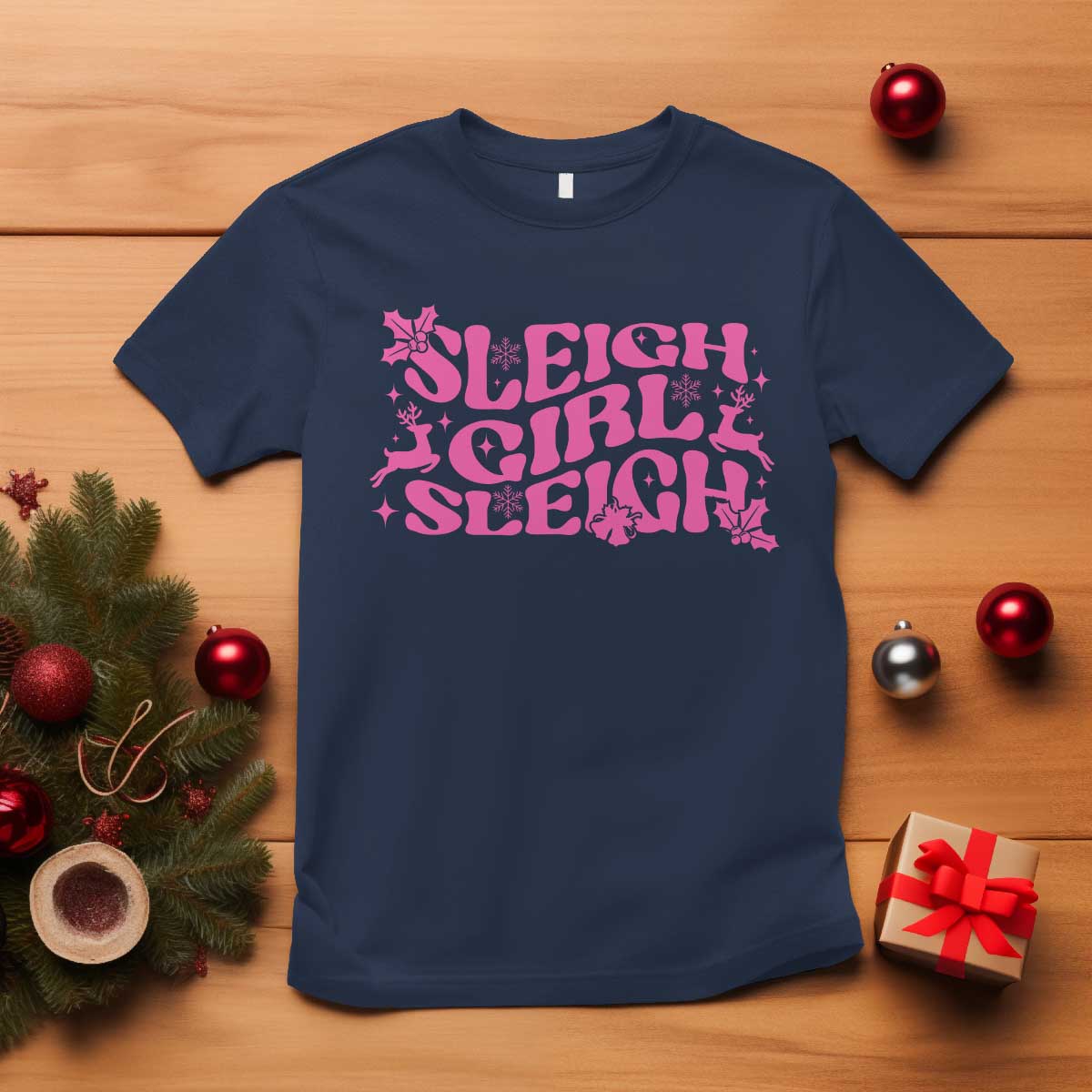 funny-pink-christmas-t-shirt-sleigh-girl-sleigh-reindeer