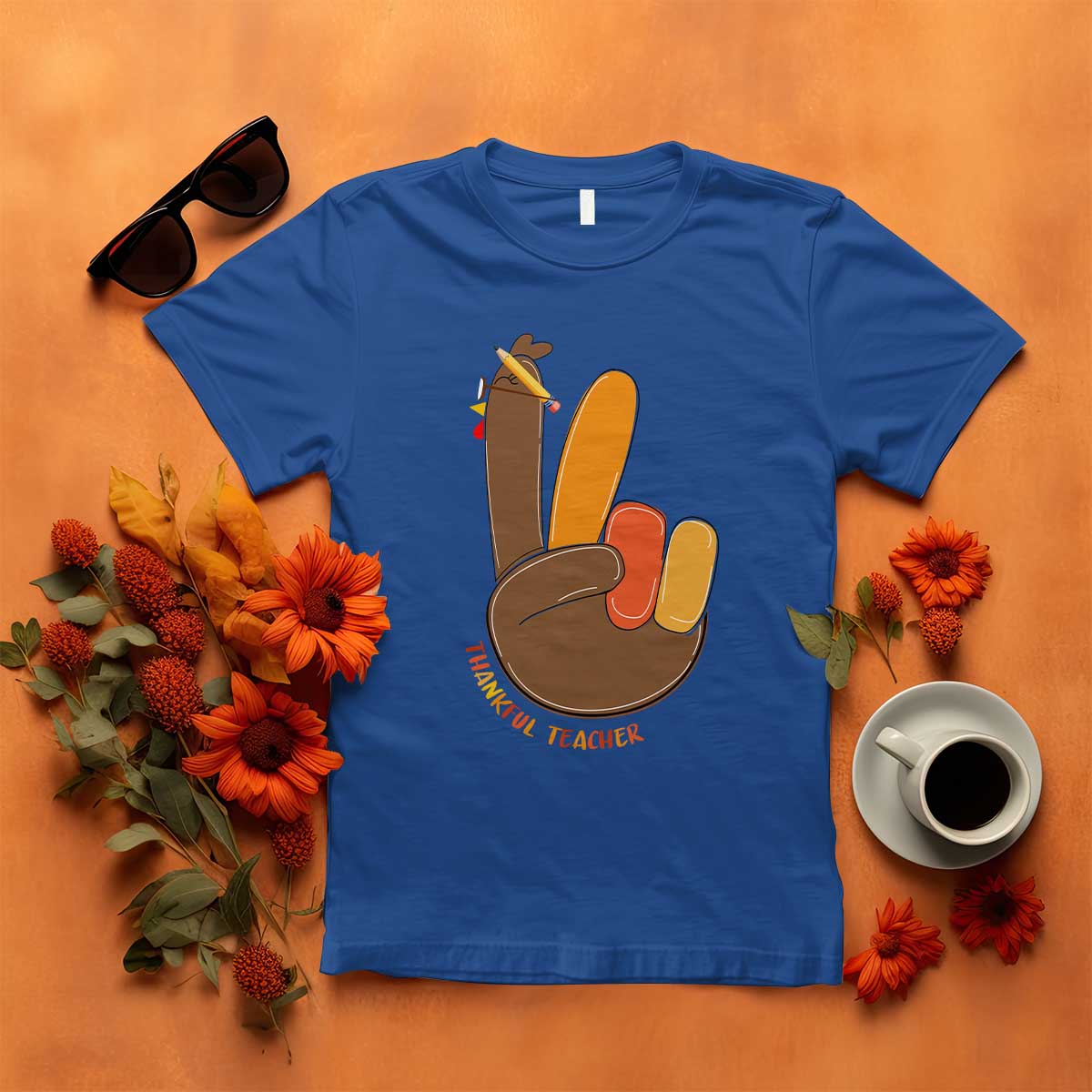 funny-thanksgiving-teacher-t-shirt-thankful-teacher-turkey-pencil