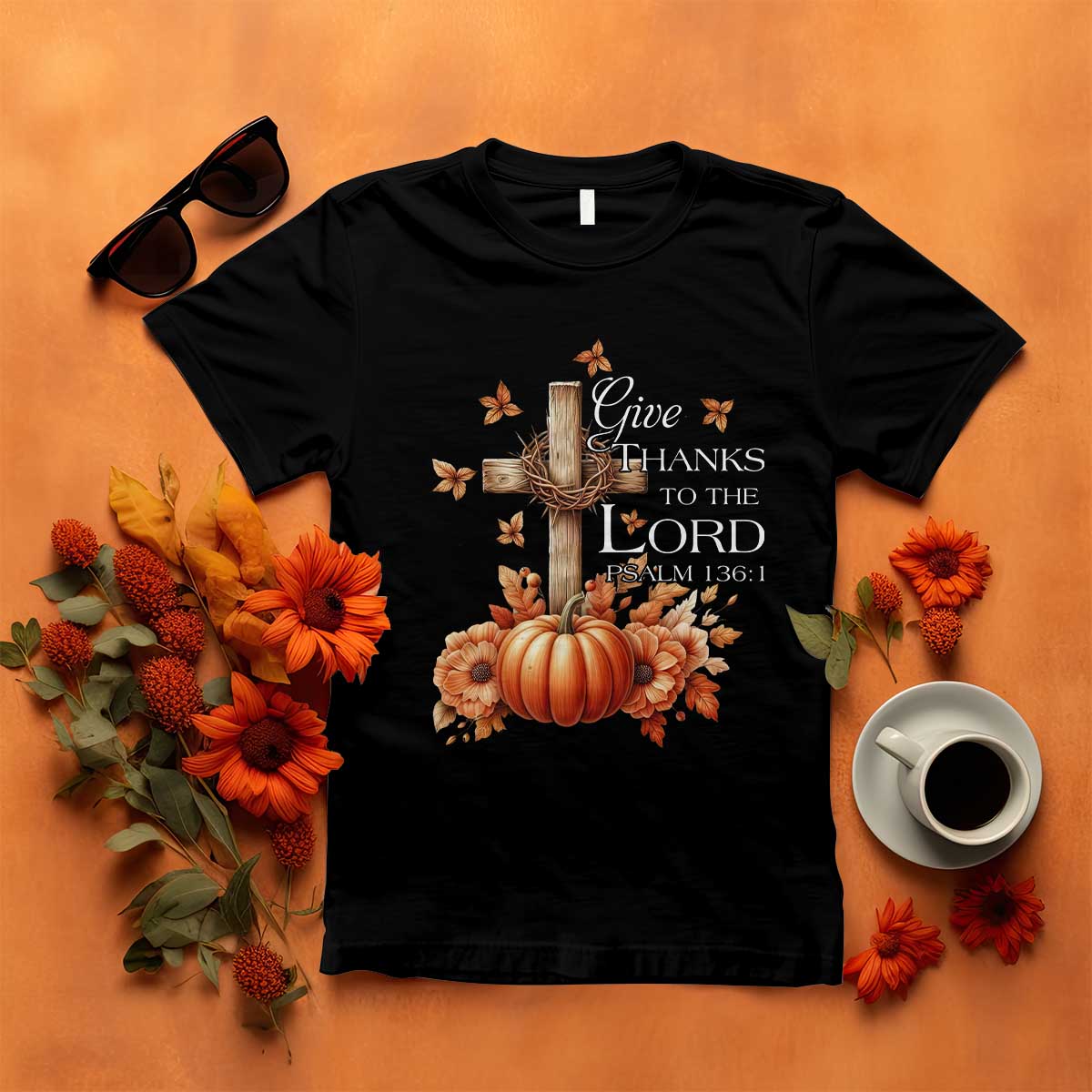 thanksgiving-christ-t-shirt-give-thanks-to-the-lord-psalm-1361-pumpkin-cross