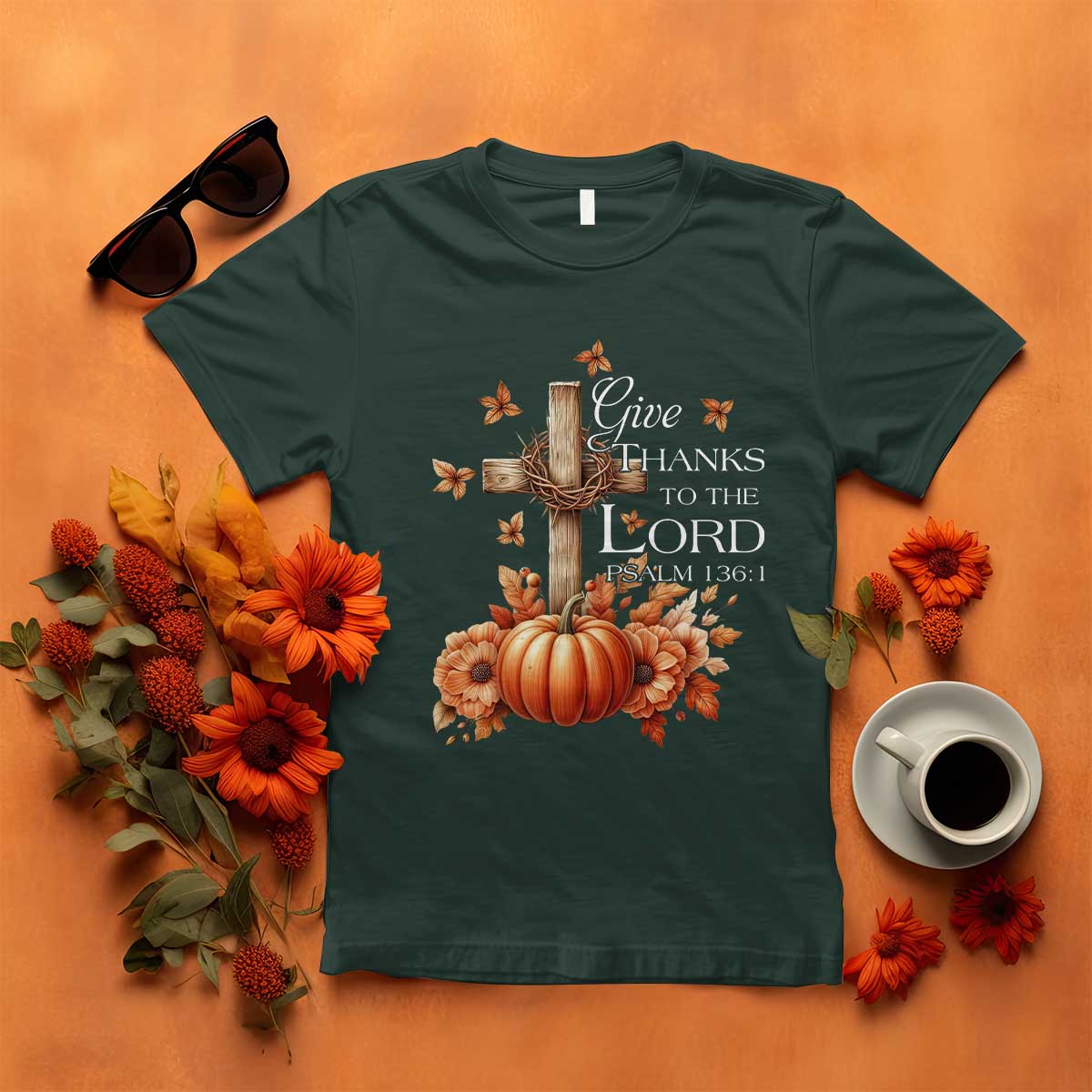 thanksgiving-christ-t-shirt-give-thanks-to-the-lord-psalm-1361-pumpkin-cross