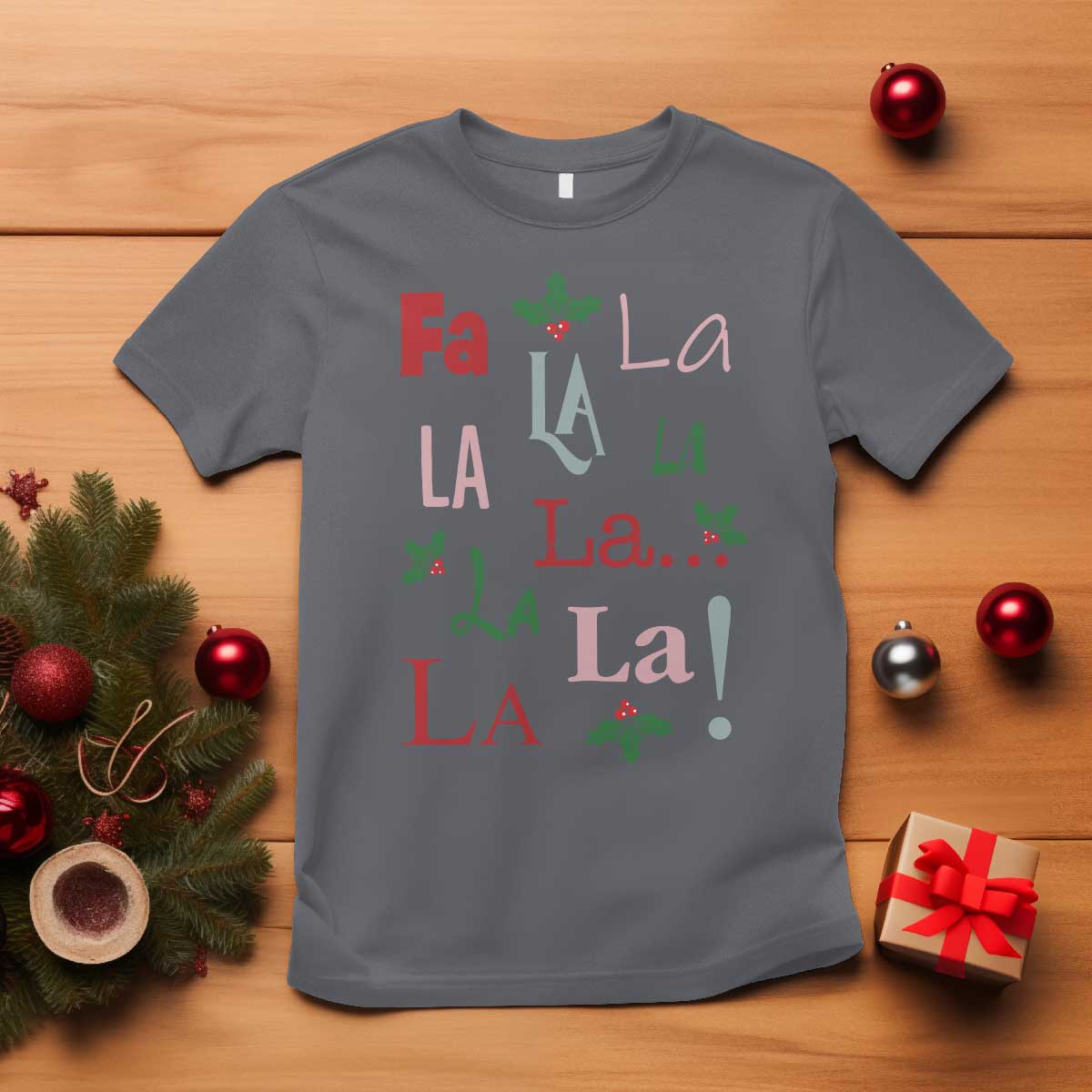 funny-fa-la-la-8-christmas-carol-song-t-shirt-holiday-mistletoe