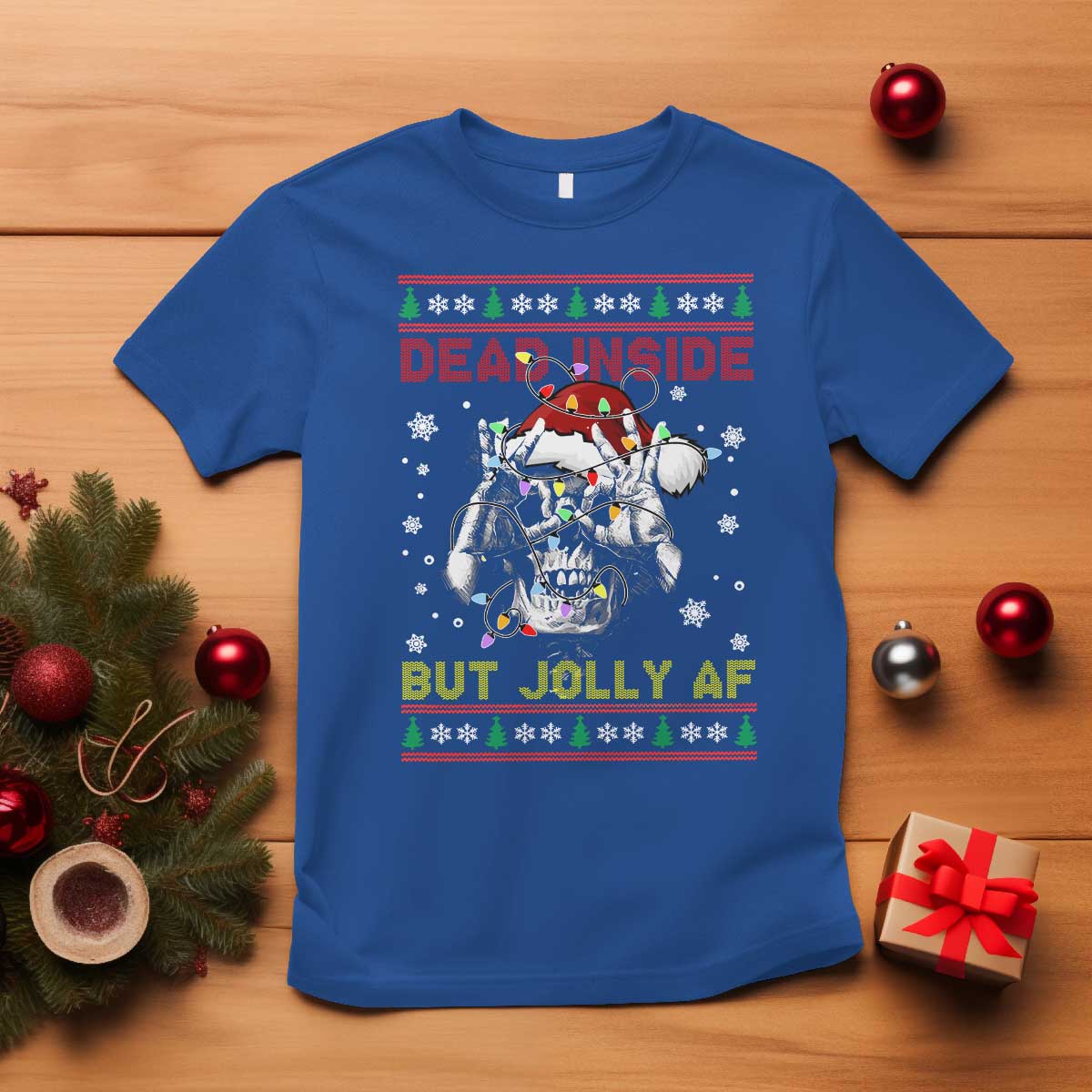 funny-christmas-skeleton-t-shirt-dead-inside-but-jolly-af-santa-hat
