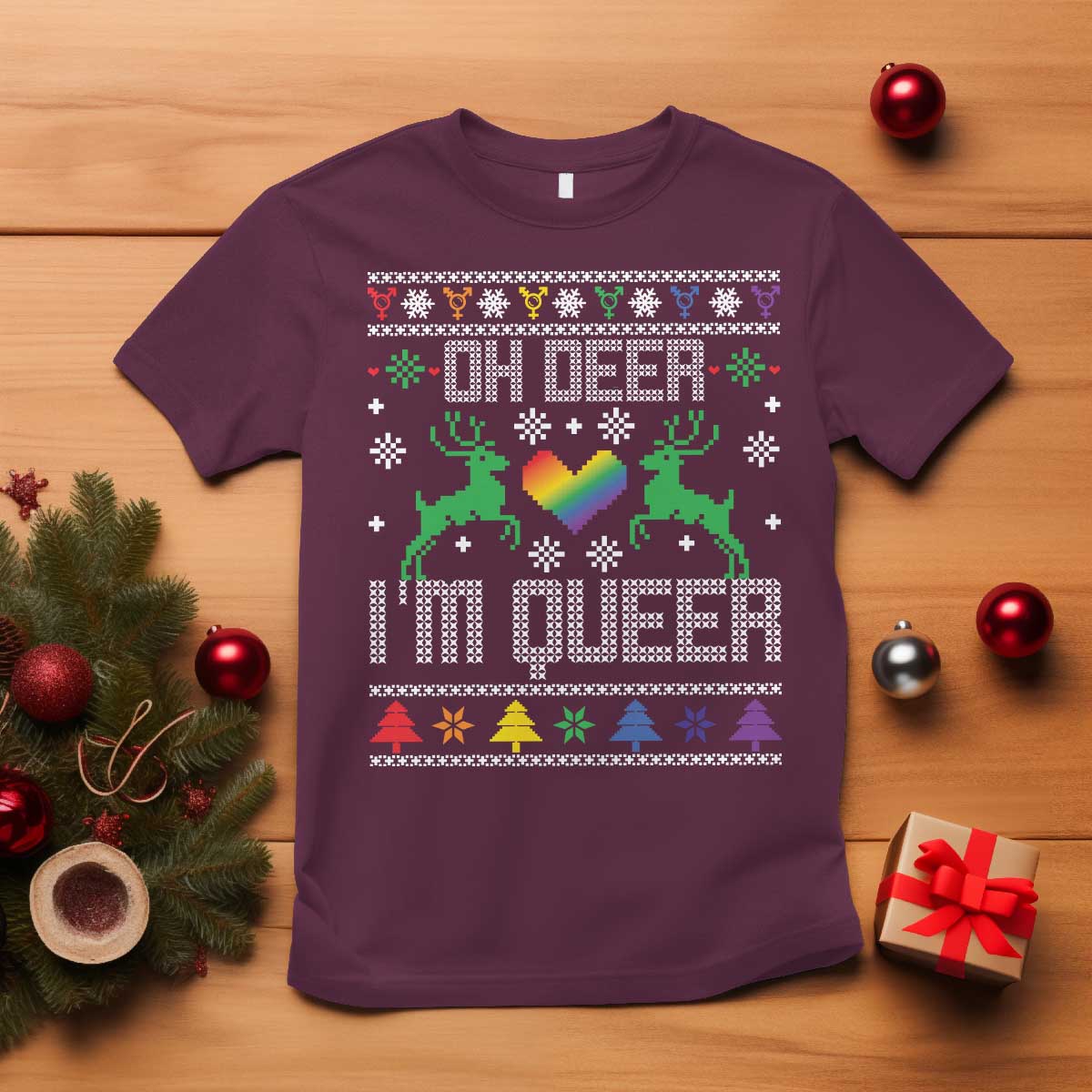 funny-lgbt-christmas-t-shirt-oh-deer-im-queer-rainbow-lgbt-flag