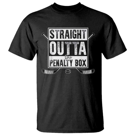 funny-ice-hockey-t-shirt-straight-outta-the-penalty-box-vintage-ice-hockey-sticks