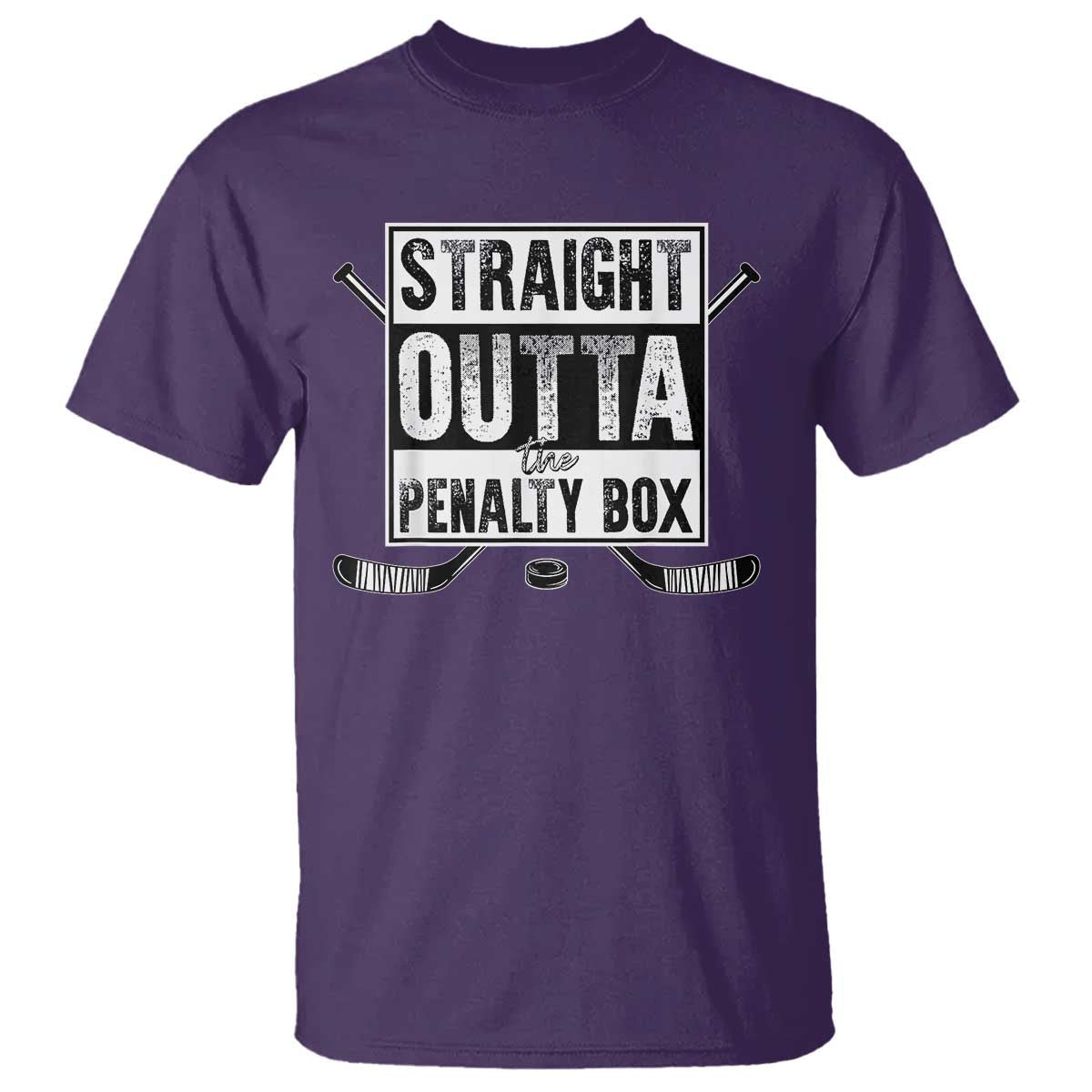 funny-ice-hockey-t-shirt-straight-outta-the-penalty-box-vintage-ice-hockey-sticks