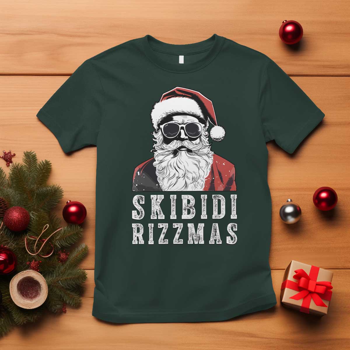 funny-christmas-santa-t-shirt-skibidi-rizzmas-cool-charisma-rizz-santa-claus