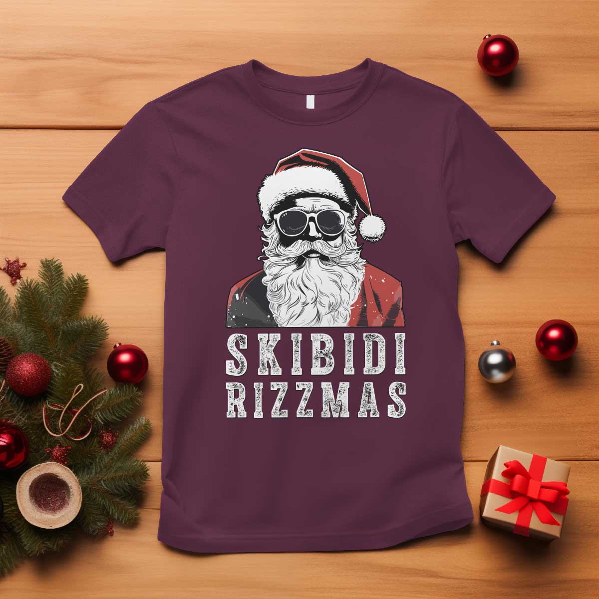 funny-christmas-santa-t-shirt-skibidi-rizzmas-cool-charisma-rizz-santa-claus