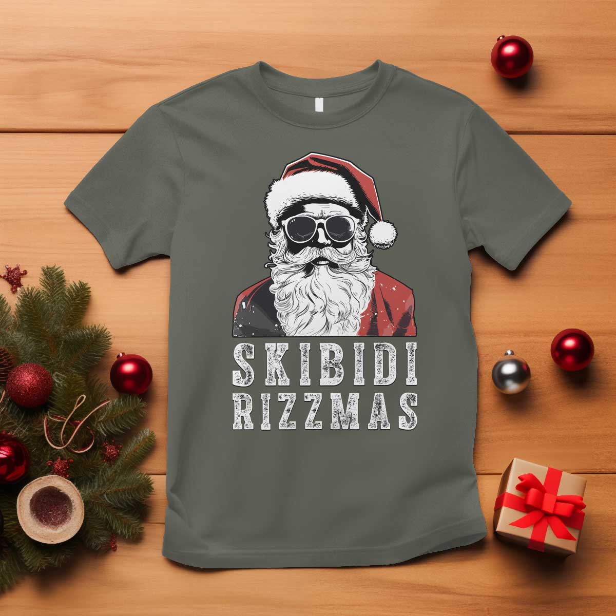 funny-christmas-santa-t-shirt-skibidi-rizzmas-cool-charisma-rizz-santa-claus
