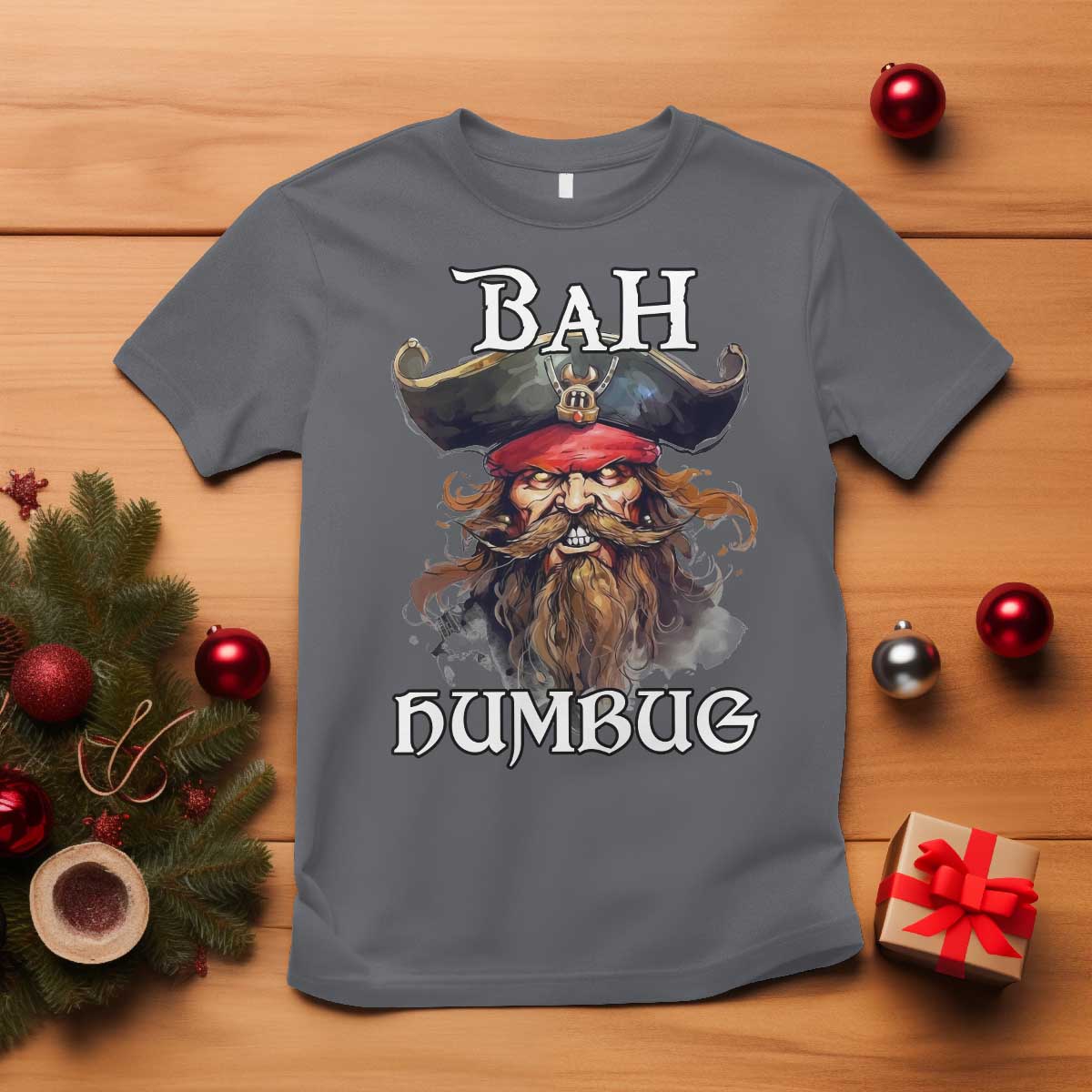 funny-bah-humbug-christmas-pirate-t-shirt