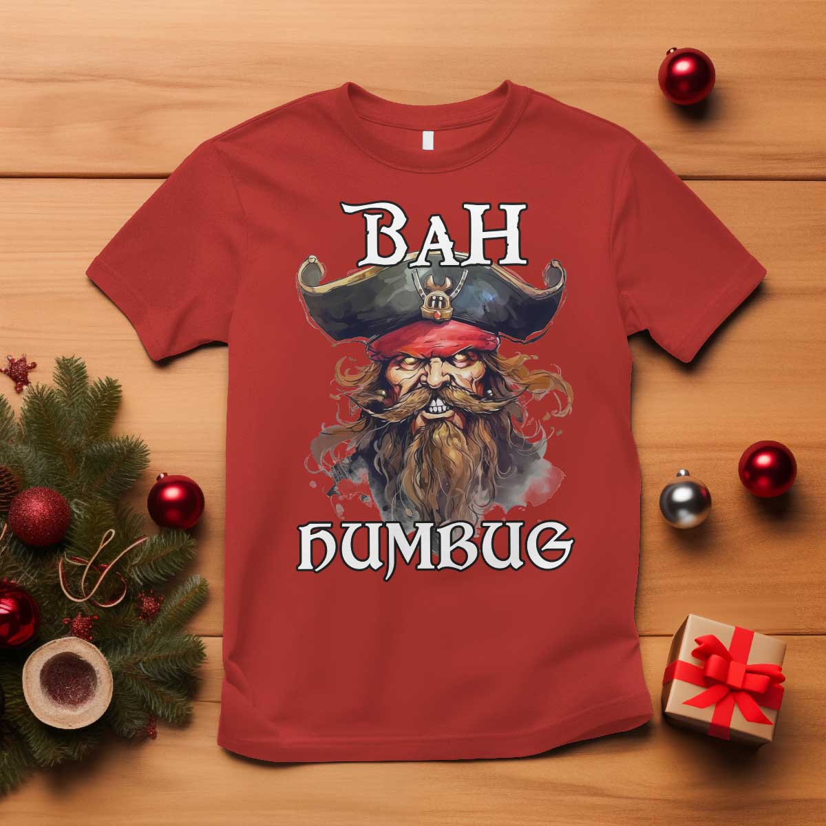 funny-bah-humbug-christmas-pirate-t-shirt