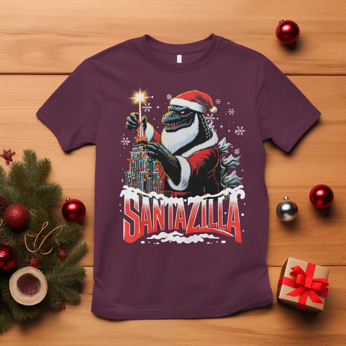 funny-christmas-santa-godzilla-t-shirt-santazilla-tower-xmas-tree