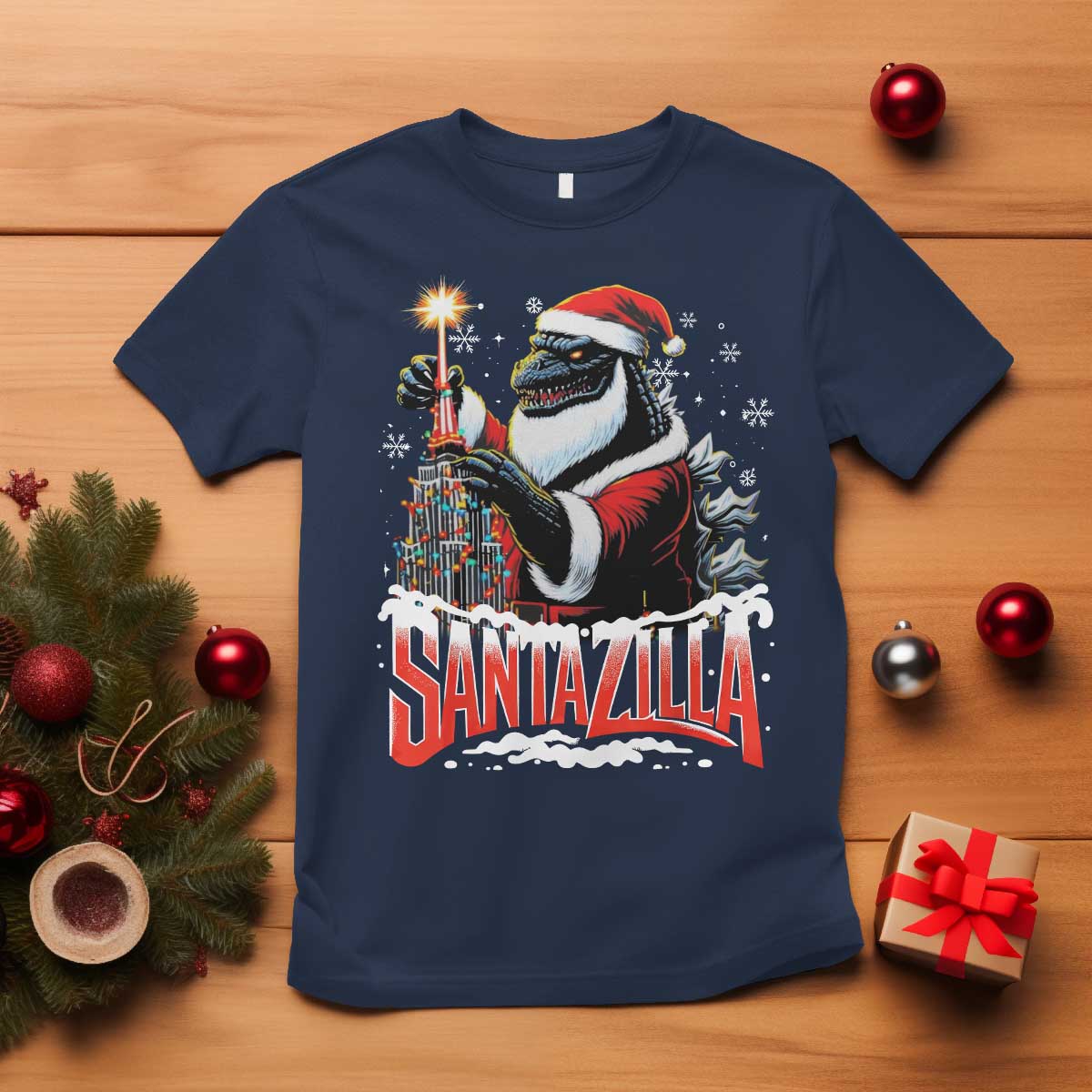 funny-christmas-santa-godzilla-t-shirt-santazilla-tower-xmas-tree