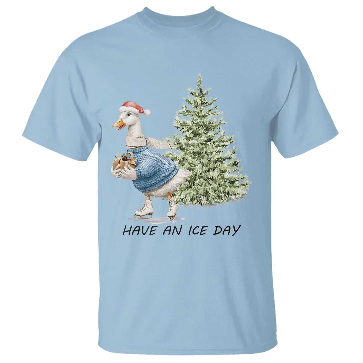 funny-christmas-ice-skating-t-shirt-have-an-ice-day-goose-xmas-tree