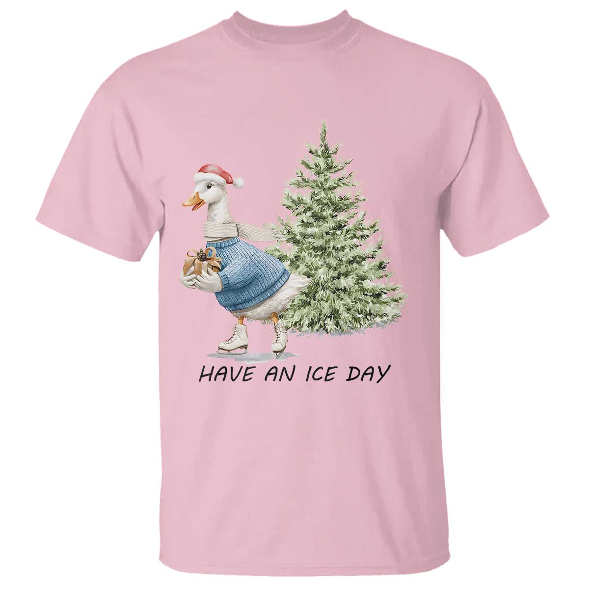 funny-christmas-ice-skating-t-shirt-have-an-ice-day-goose-xmas-tree