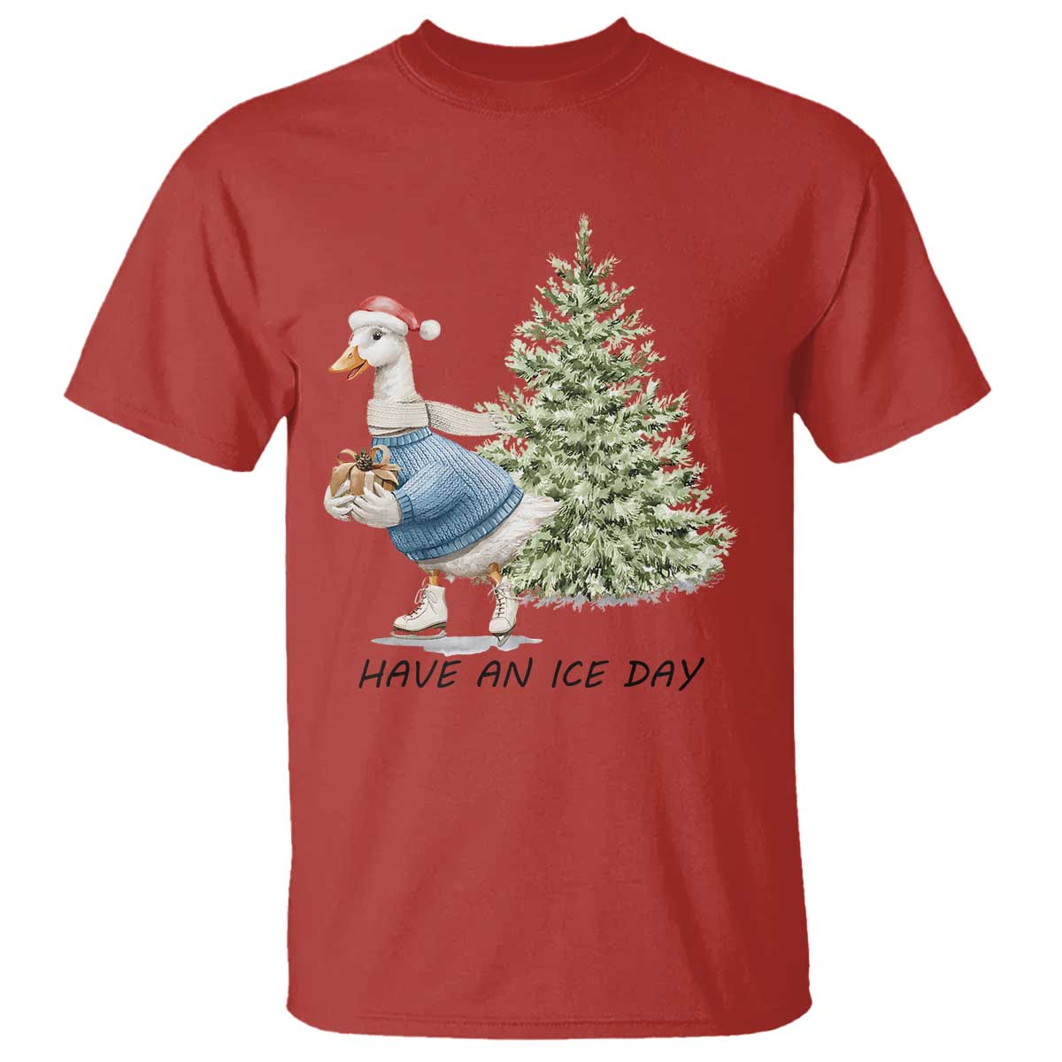 funny-christmas-ice-skating-t-shirt-have-an-ice-day-goose-xmas-tree