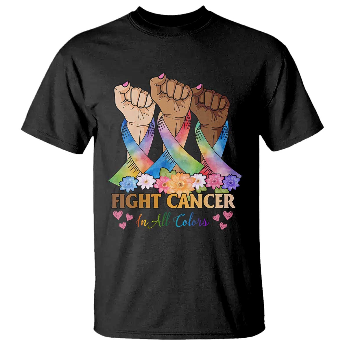 funny-all-cancer-awareness-t-shirt-fight-cancer-in-all-colors-colorful-ribbon