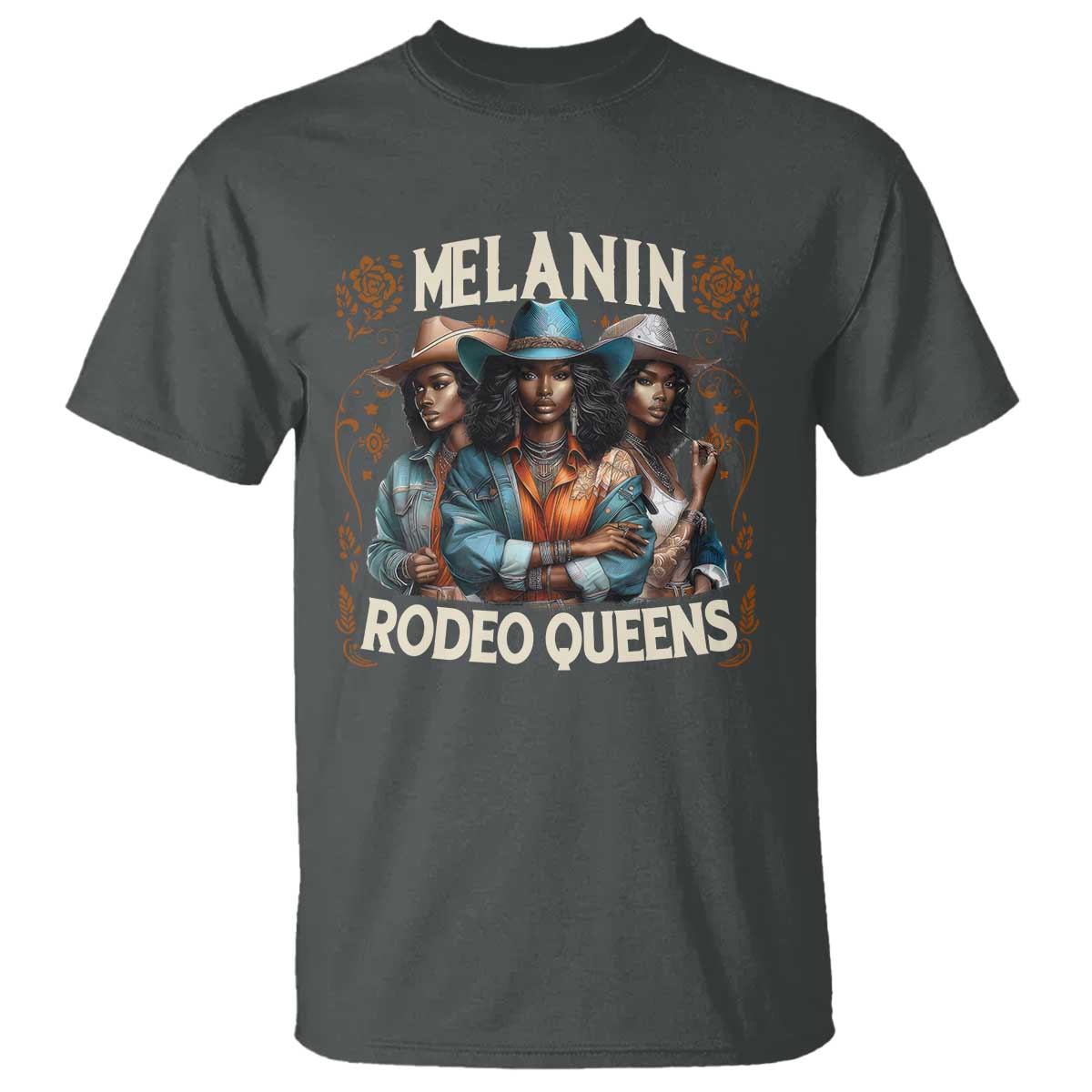 melanin-rodeo-queen-t-shirt-african-american-melanin-black-cowgirl-swag