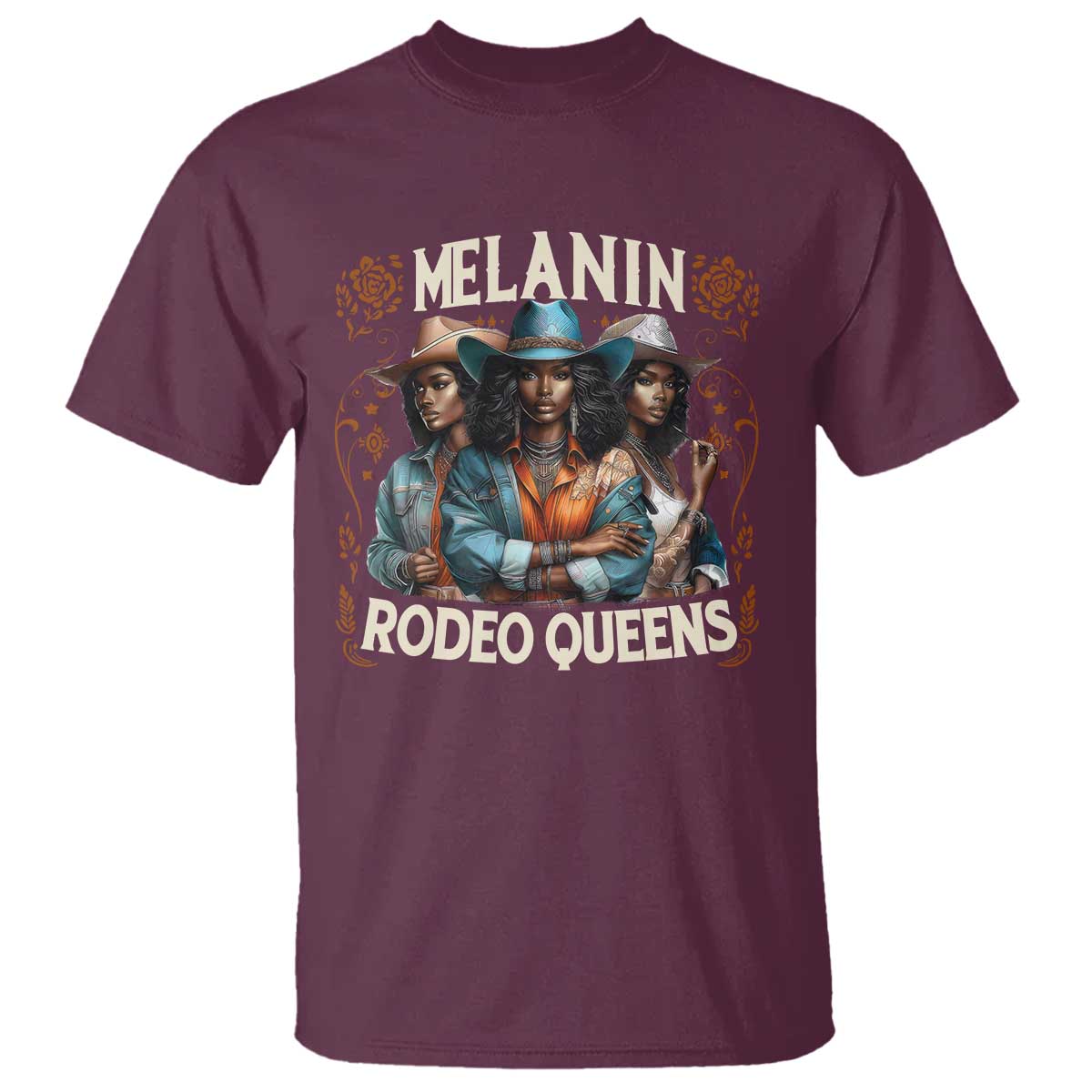 melanin-rodeo-queen-t-shirt-african-american-melanin-black-cowgirl-swag